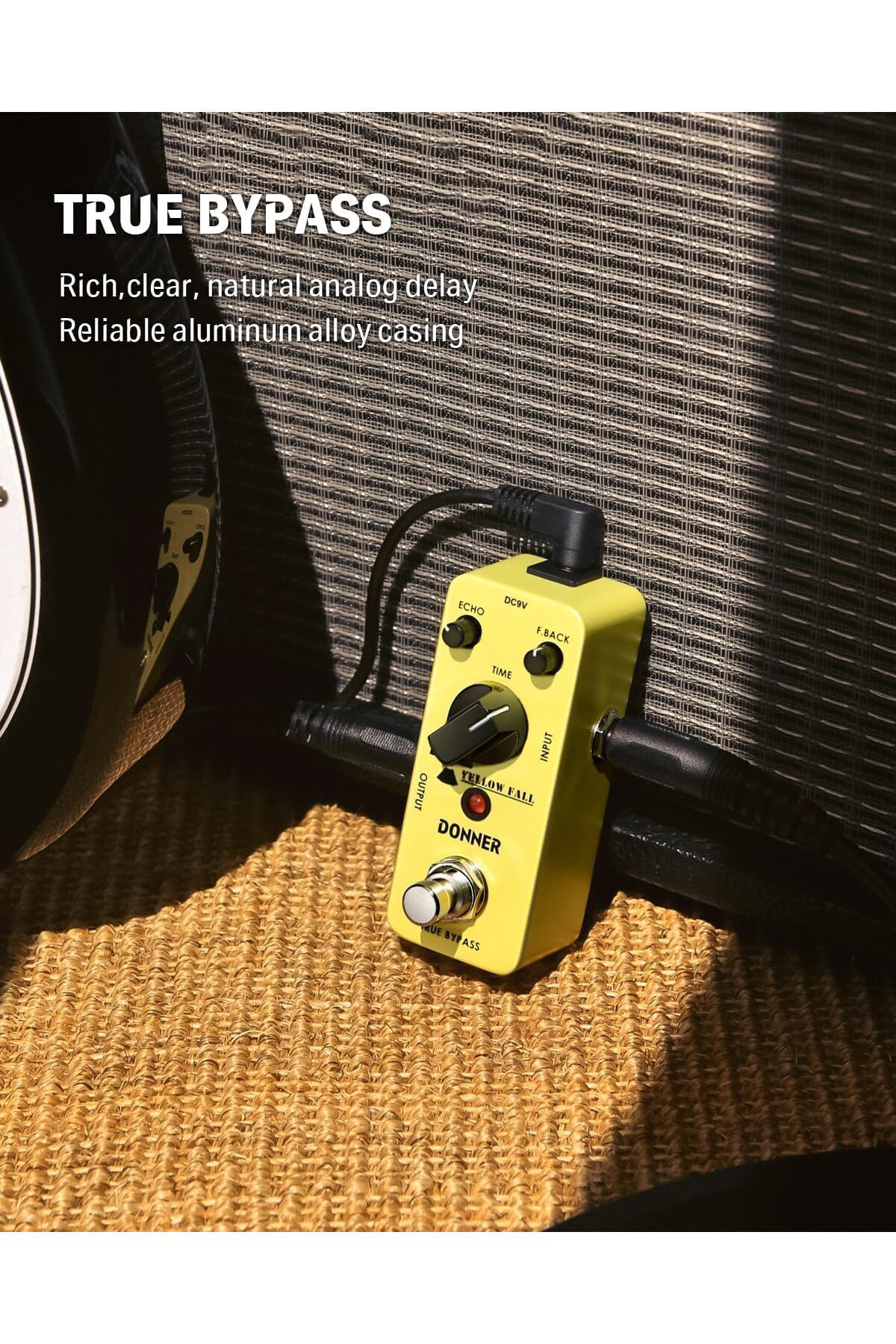 FantastikSell Donner Yellow Fall Vintage Analog Pedalı 1142128