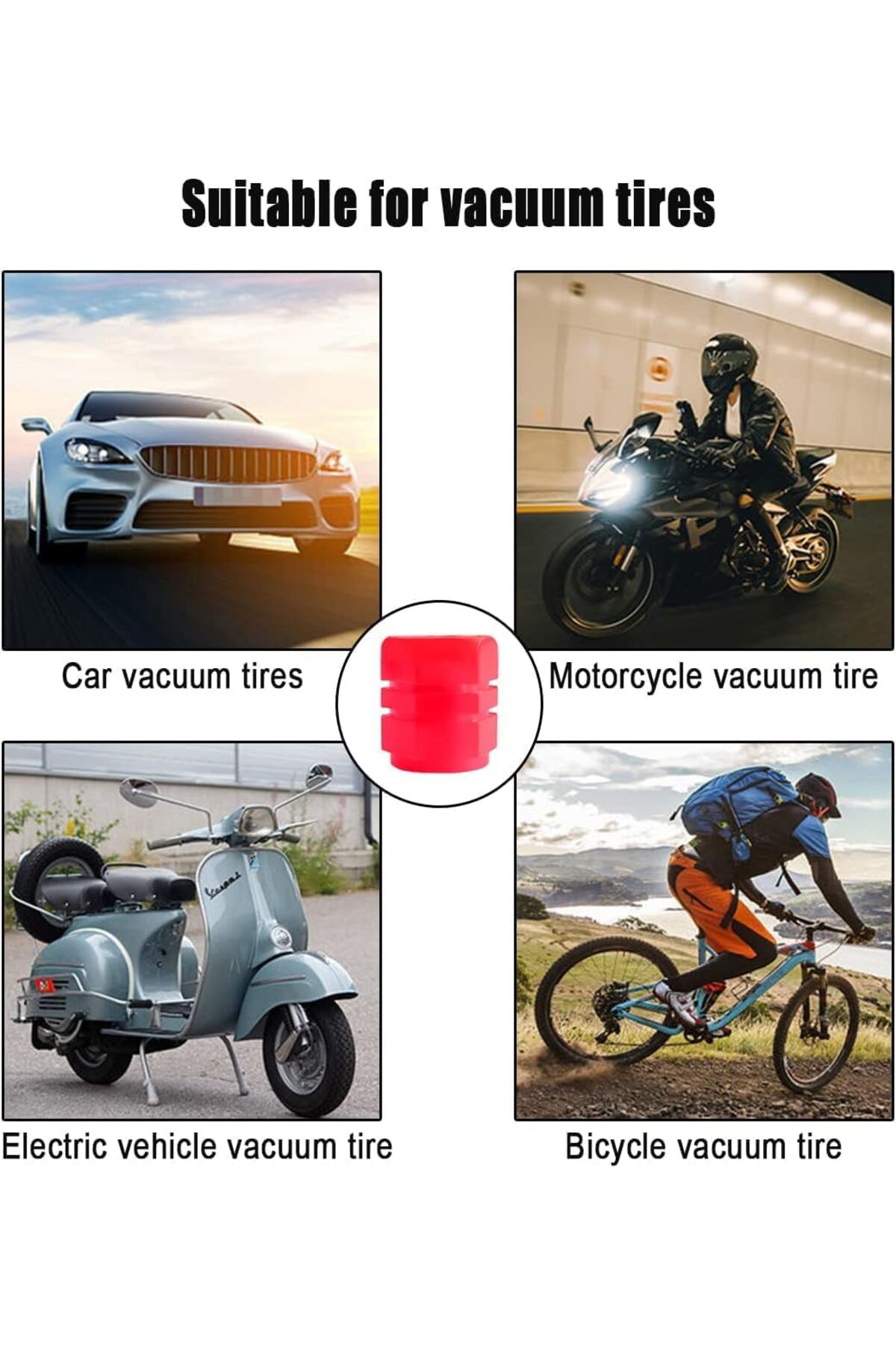 FantastikSell Kyrotech 4 Adet Kırmızı Floresan Karanlıkta Parlaya