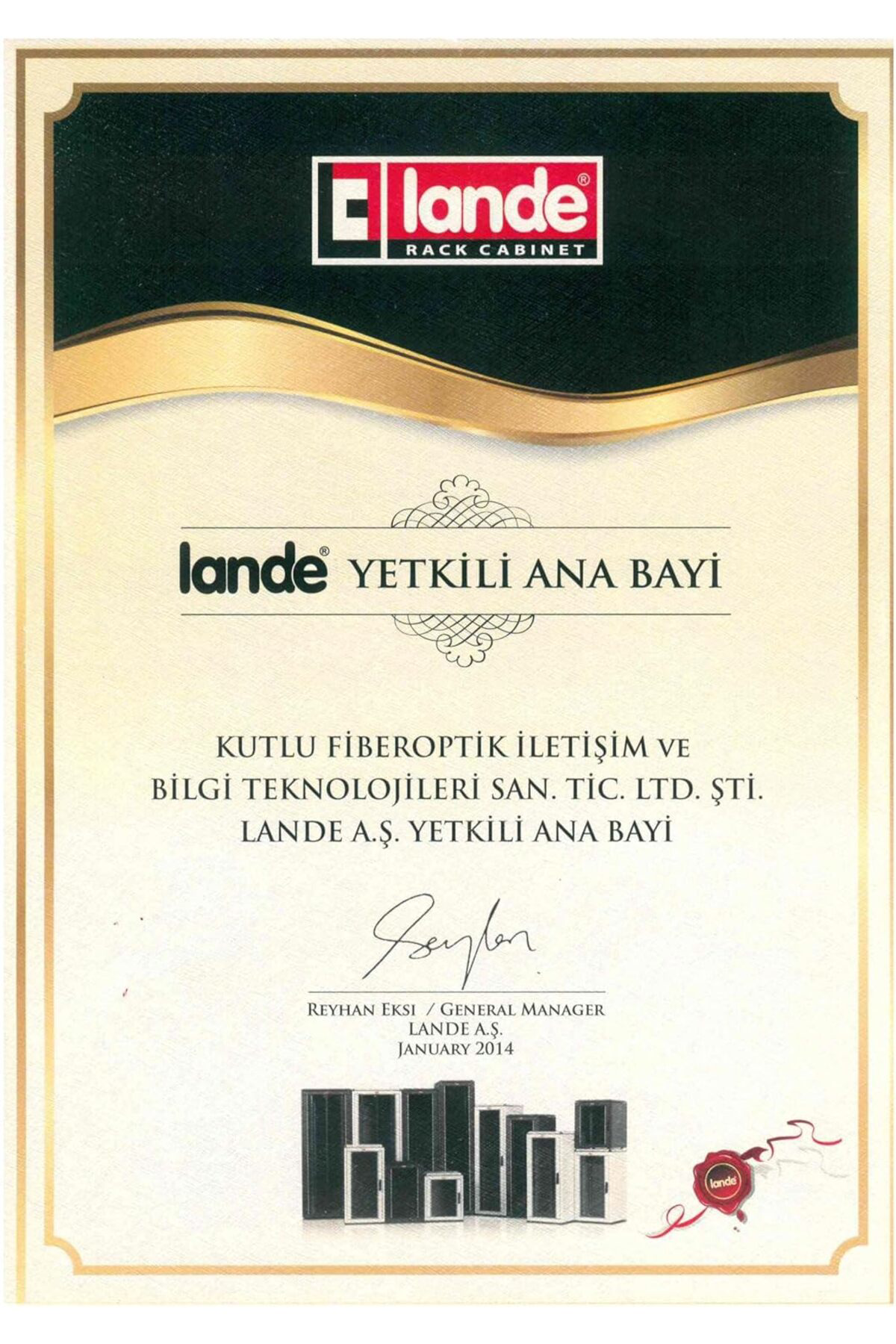 FantastikSell Lande 7U 19" Security Box Duvar Tipi Kabinet, Demon