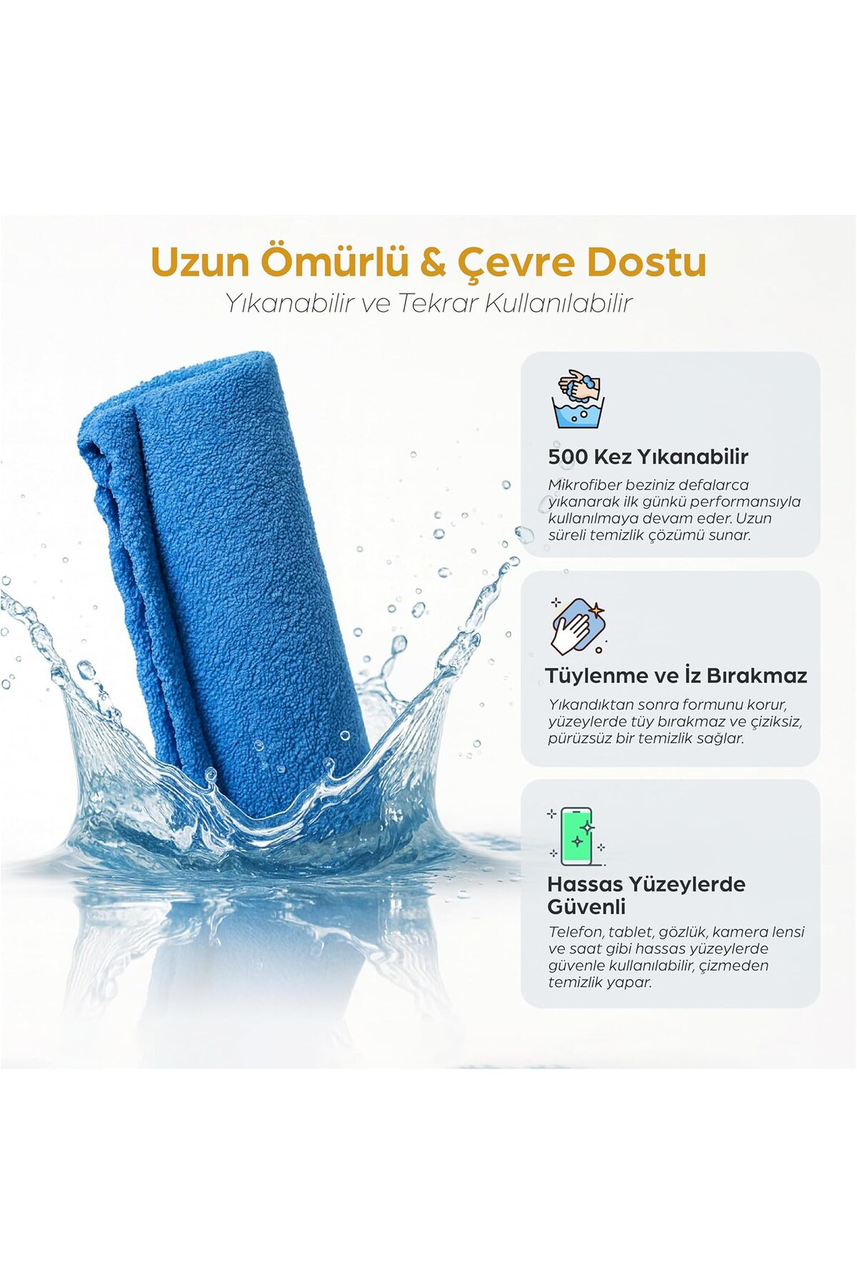 FantastikSell LCD Ekran Temizleme Seti – 250 ml Sprey + Özel Mikr