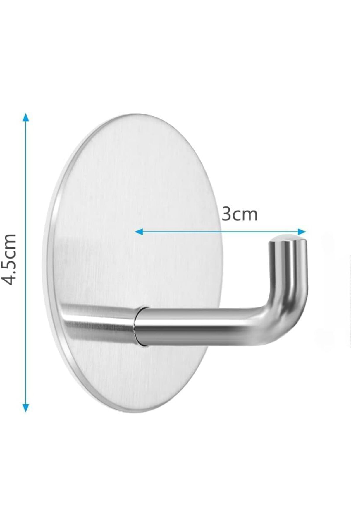 FantastikSell MallArt® 3M Bantlı Paslanmaz Çelik Askı | SUS304 Ma