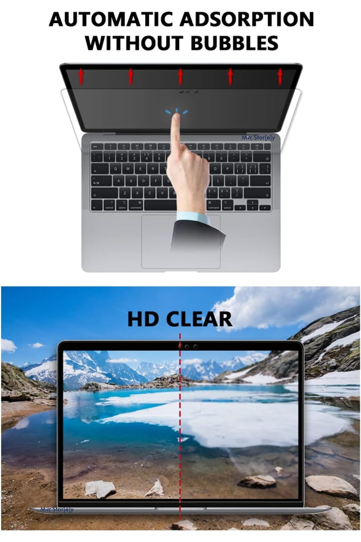 FantastikSell McStorey MacBook Air 13.6 inç M2 M3 M4 Uyumlu Mat A