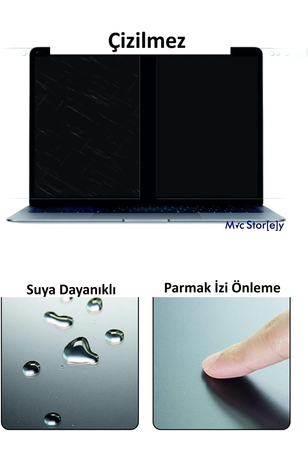 FantastikSell McStorey MacBook Air 13.6 inç M2 M3 M4 Uyumlu Mat A