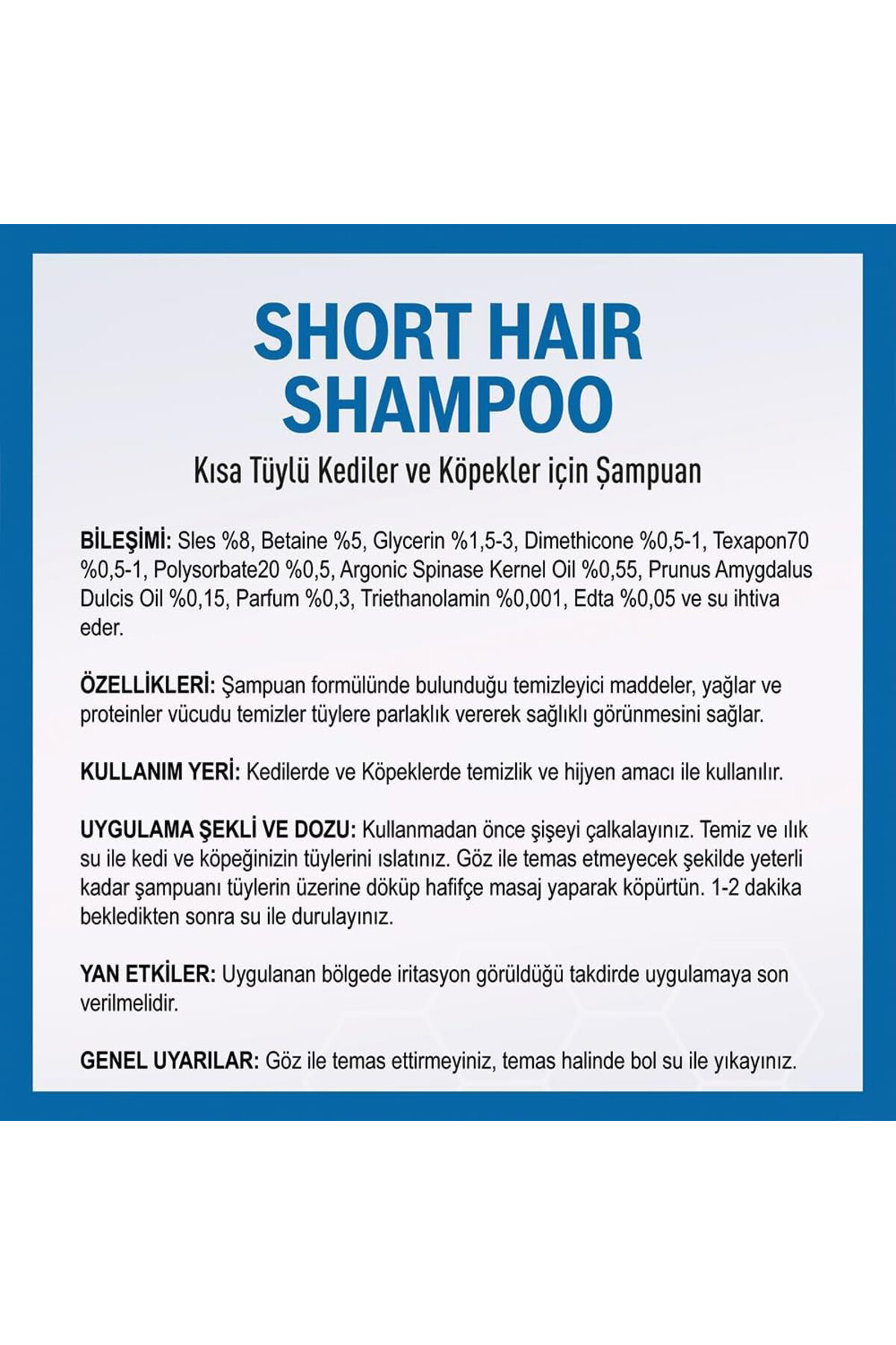 FantastikSell Short Hair Kedi ve Köpekler İçin Okyanus Kokulu Kıs