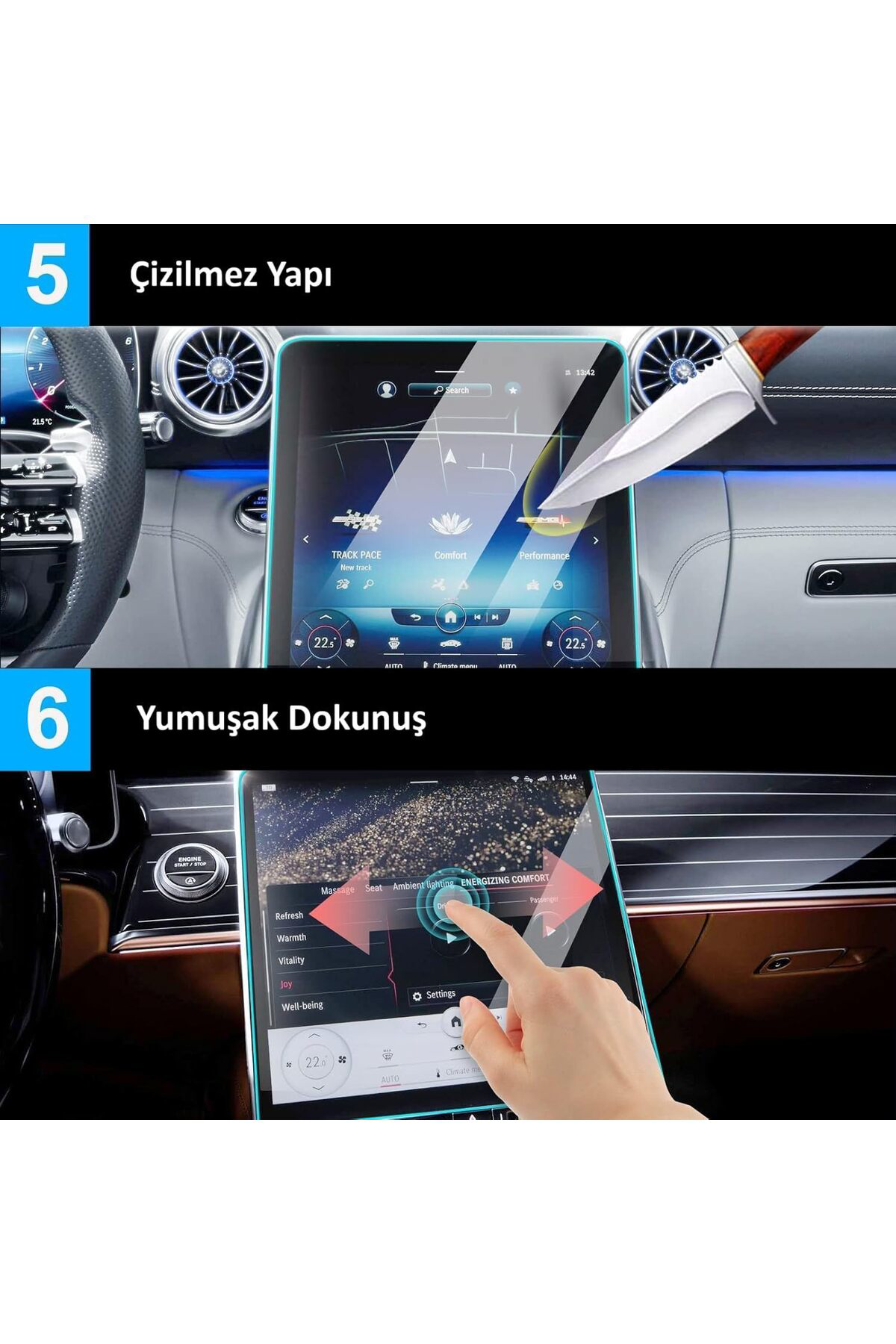 FantastikSell Toyota ile uyumlu Corolla 2023 2024 2025 Model Göst