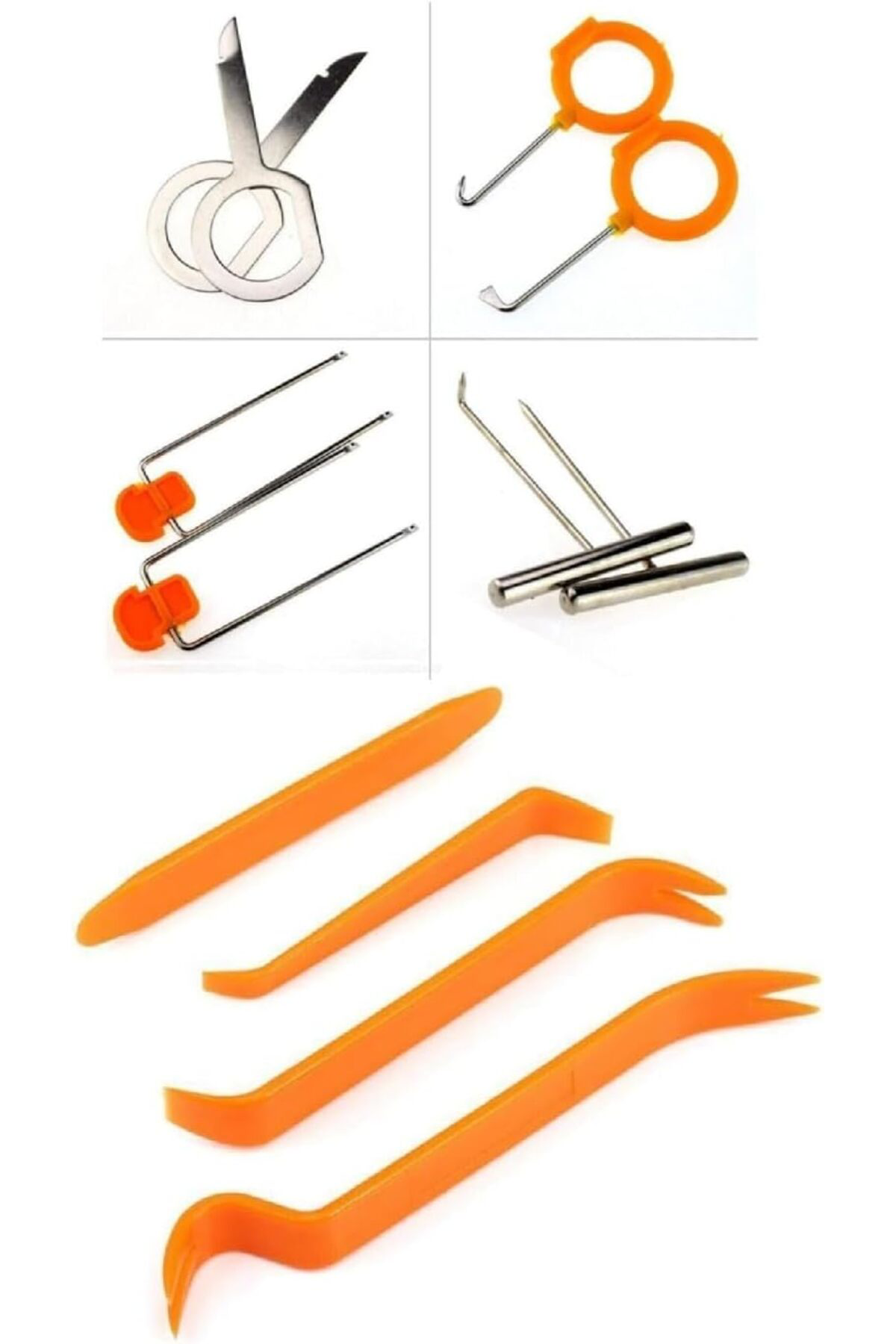 FantastikSell Trim Turncu Oto Torpido Teyp Kapı Sökme Takma Döşem