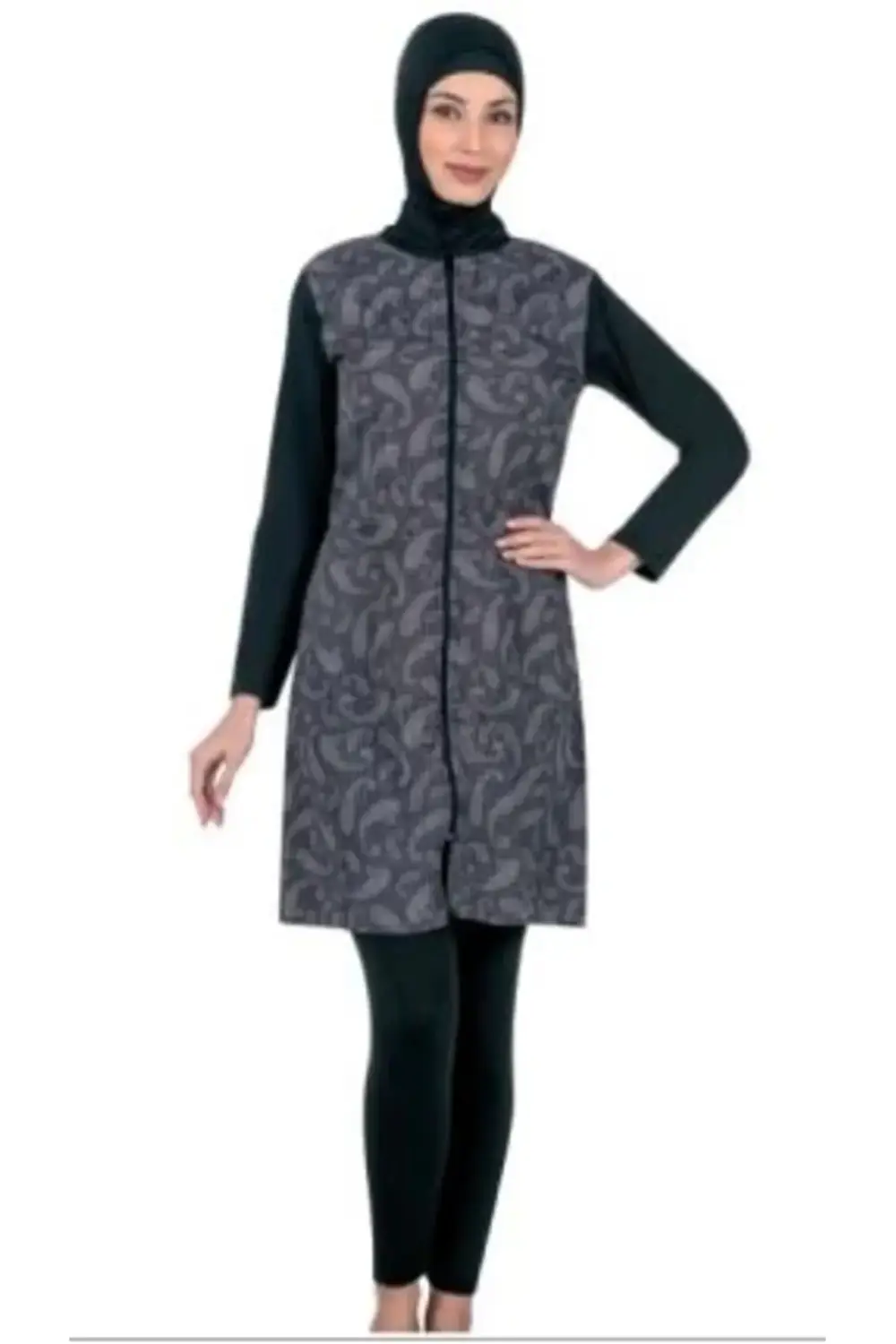 Fantasy 3352 Desenli Tesettür Mayo