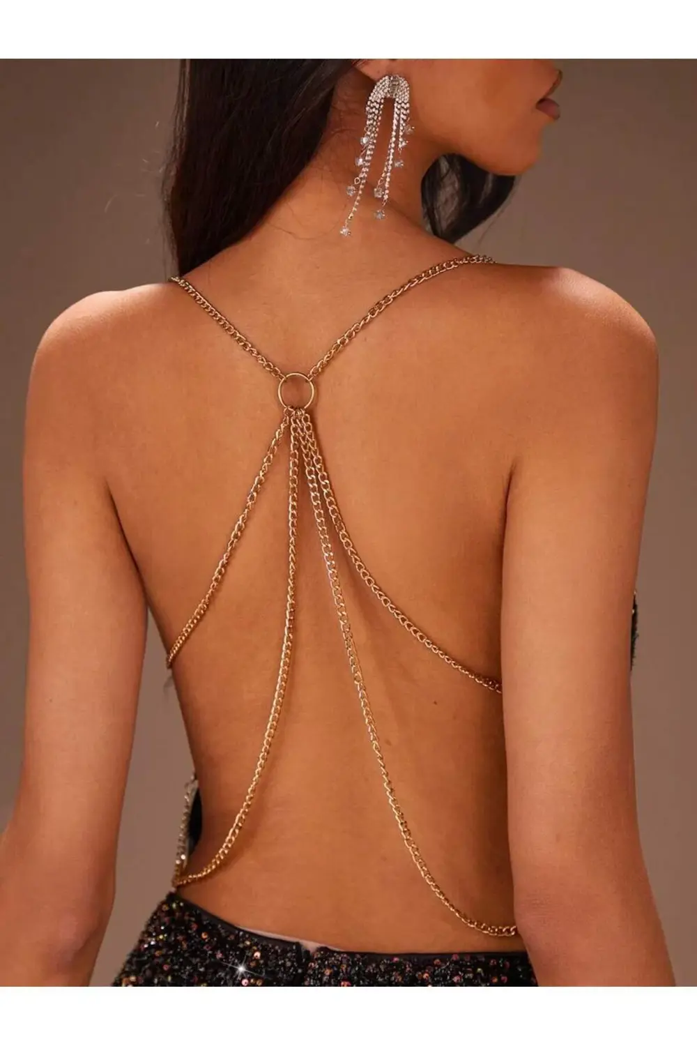 Fantezi Elegant Dikkat Çekici Jartiyer Gecelik Kombin Set