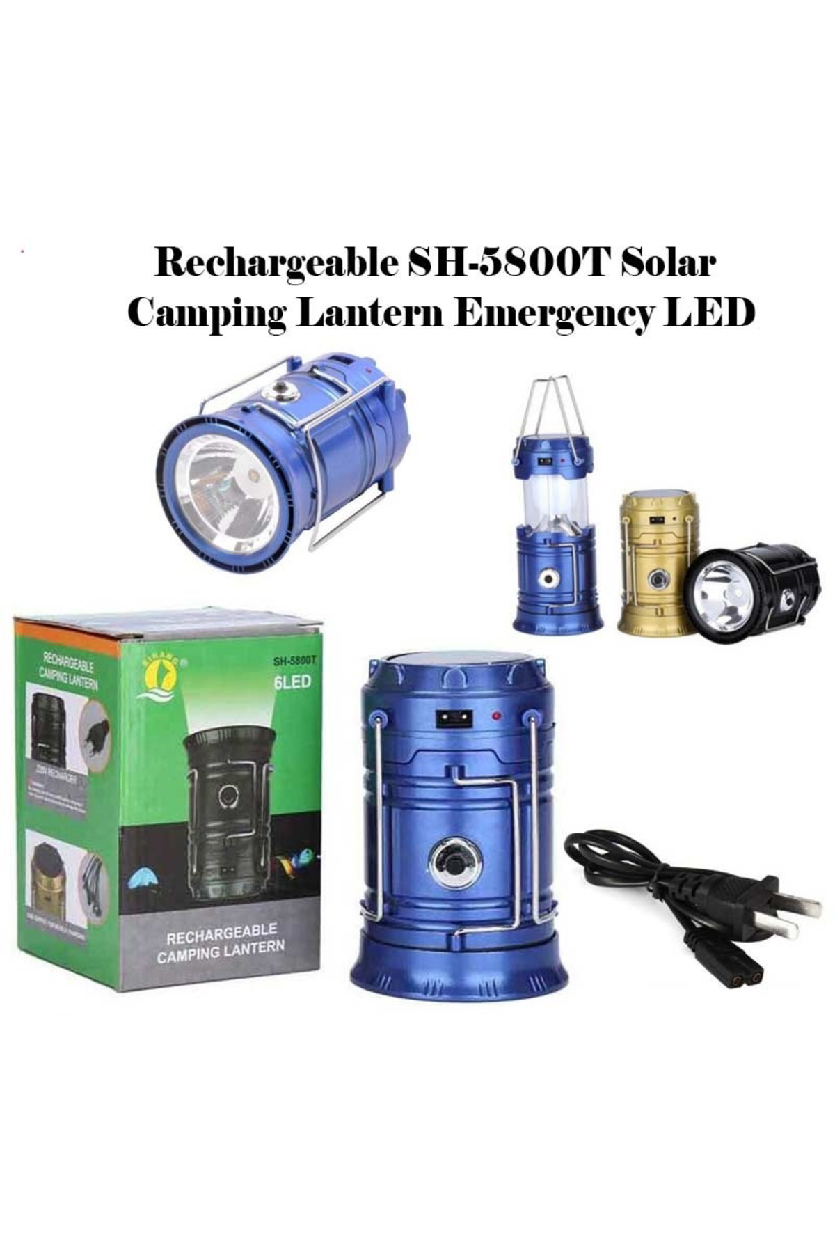 Ok Aksesuar Fanus Şeklinde Mercekli Kamp Lambası Go50607386520