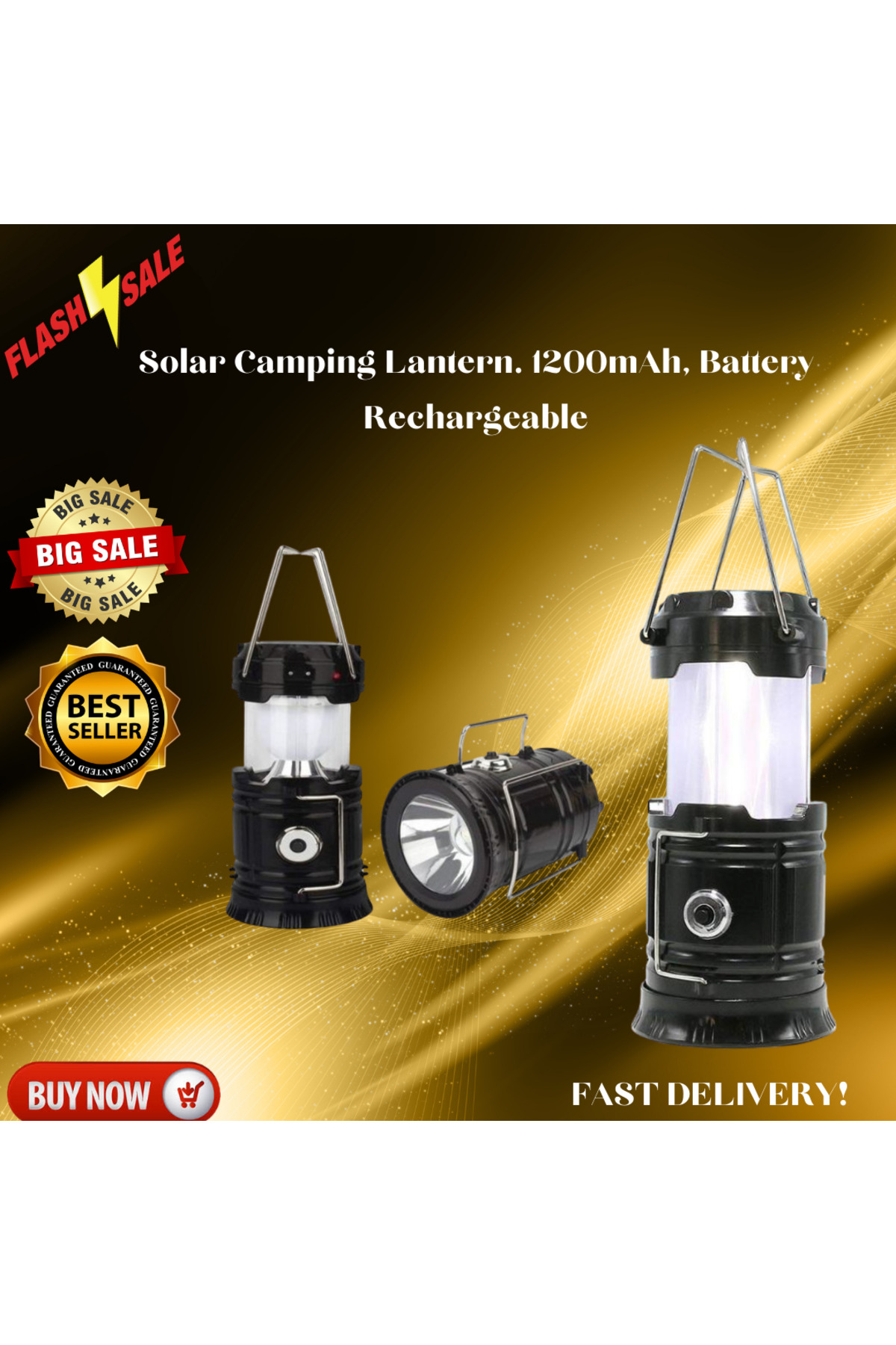 Ok Aksesuar Fanus Şeklinde Mercekli Kamp Lambası Go50607386520