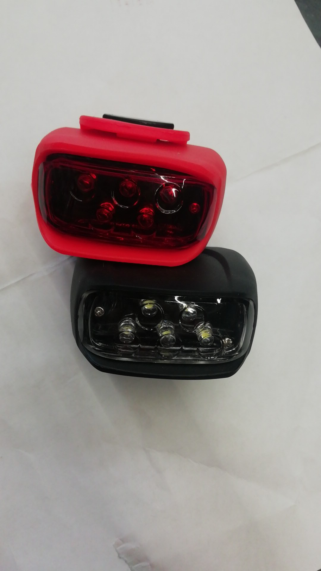 Far-Stop Seti - SNAP SET, Siyah, 5LED, Pilli