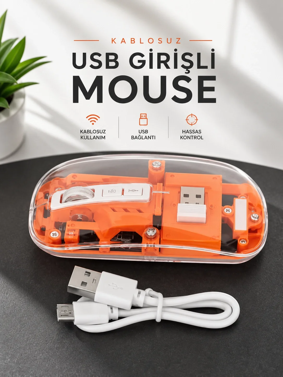 Fare Mouse Çift Modlu Kablosuz Bağlantılı 2.4GHz Destekli Fiyatı, Yorumları ve Özellikleri