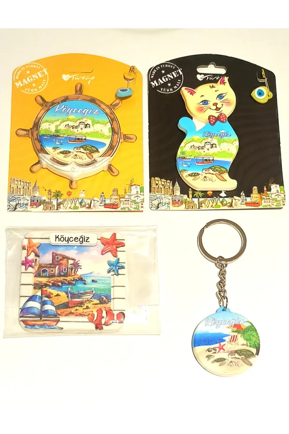 Farklı Model Desenli Renkli Kültürel Hediyelik