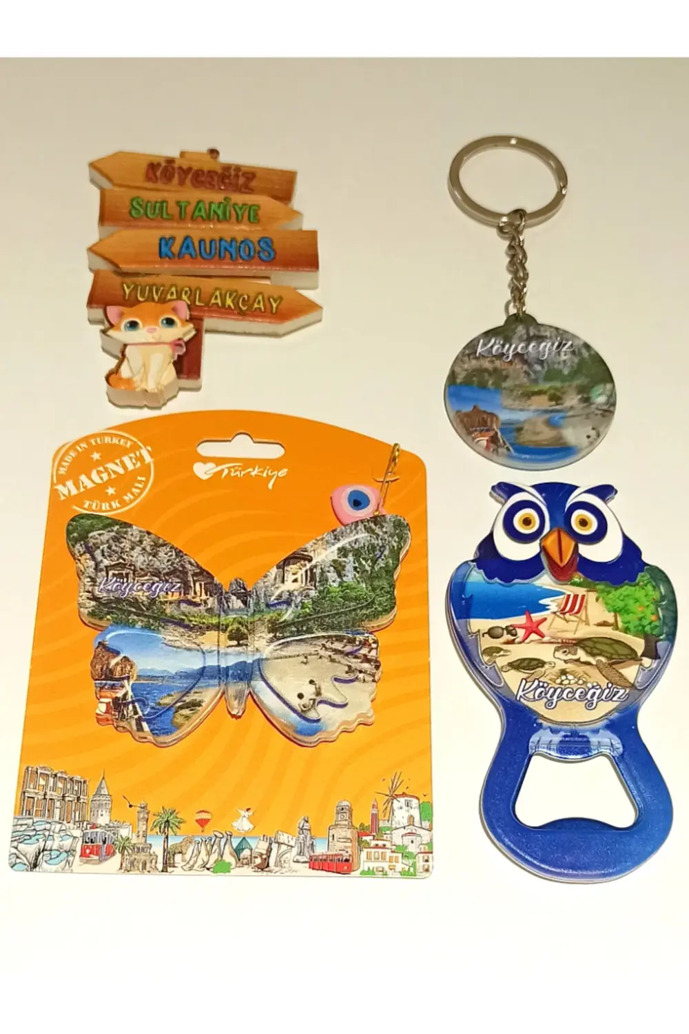 Farklı Model Desenli Renkli Kültürel Hediyelik