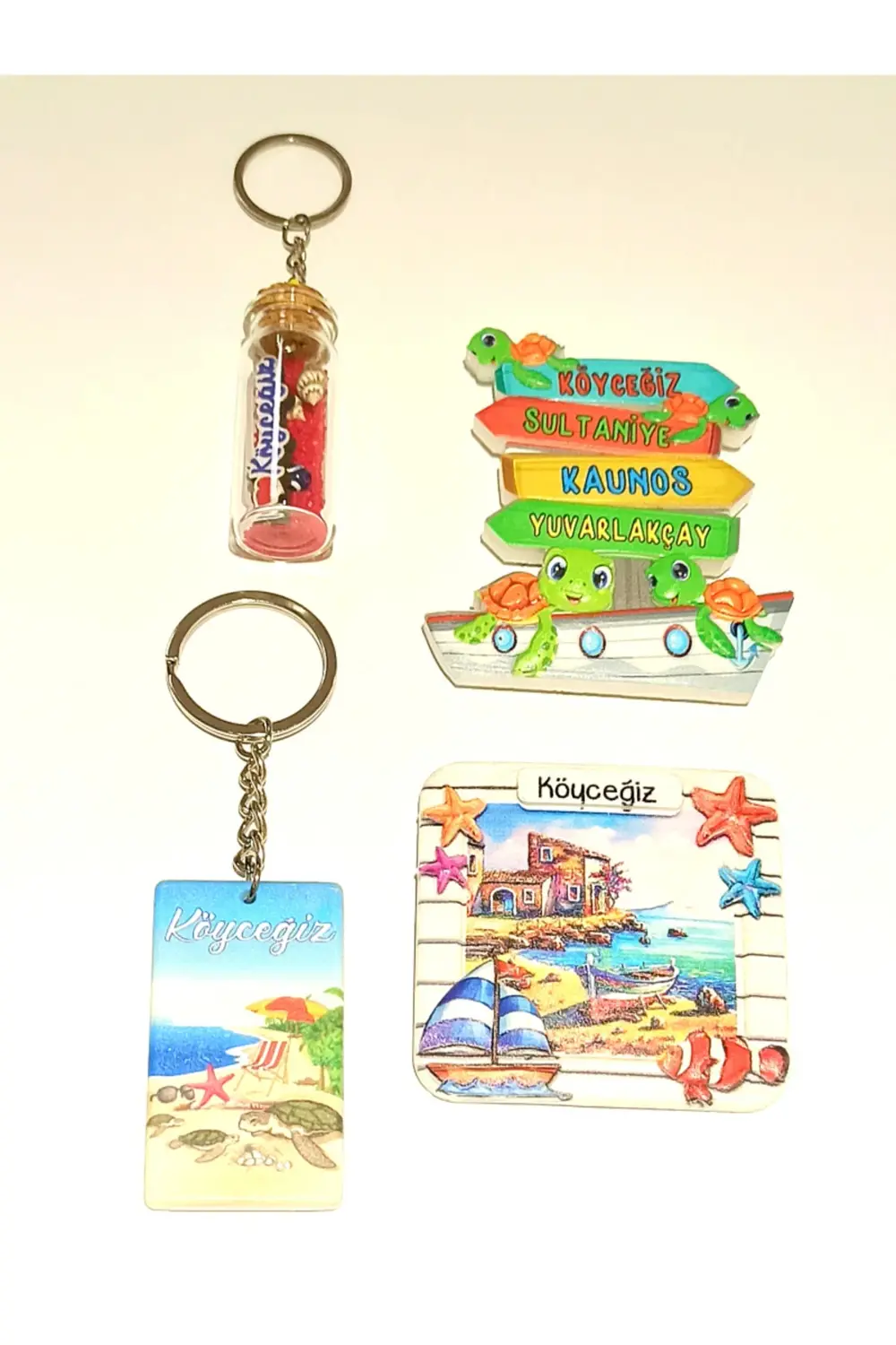 Farklı Model Desenli Renkli Kültürel Hediyelik