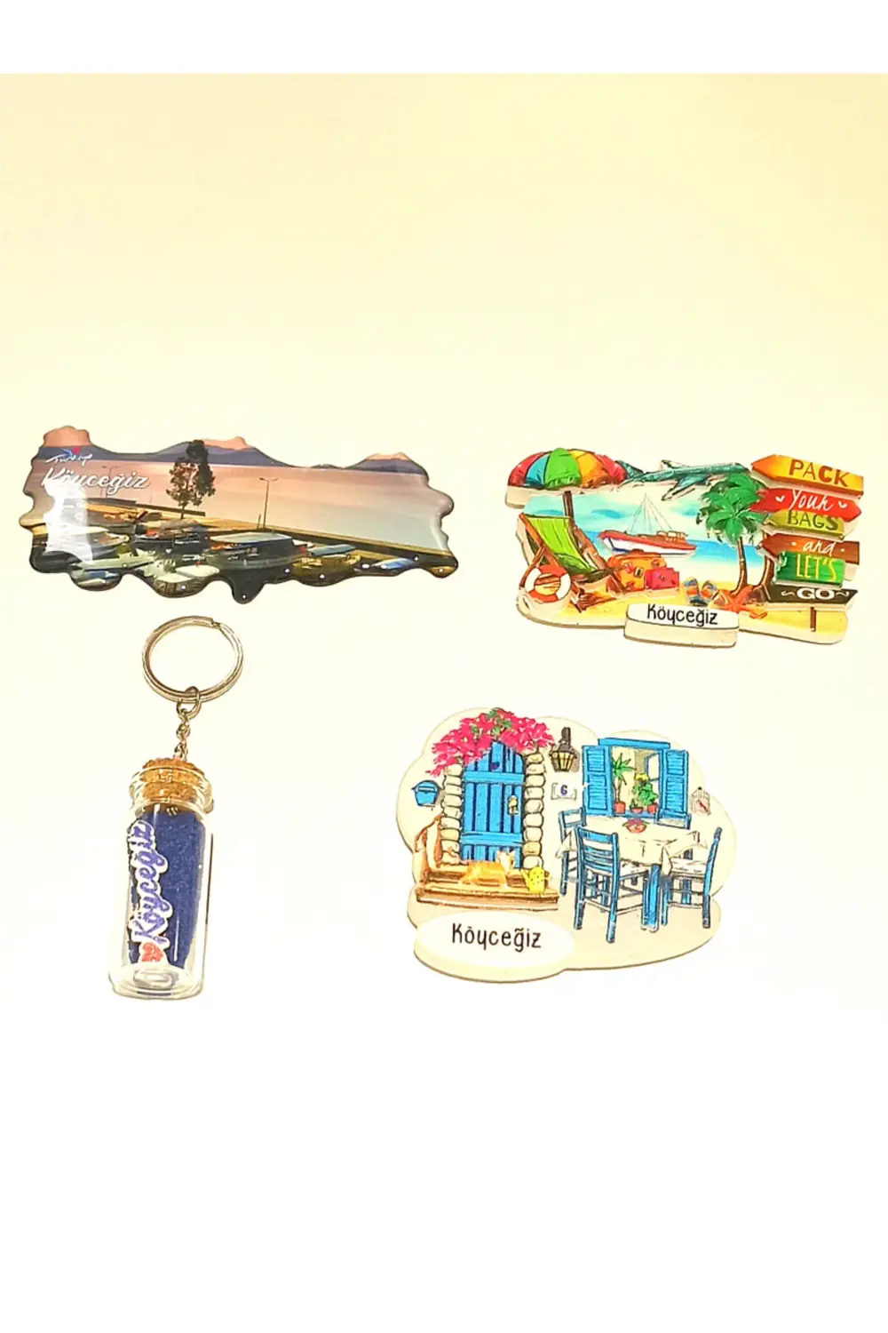 Farklı Model Desenli Renkli Kültürel Hediyelik