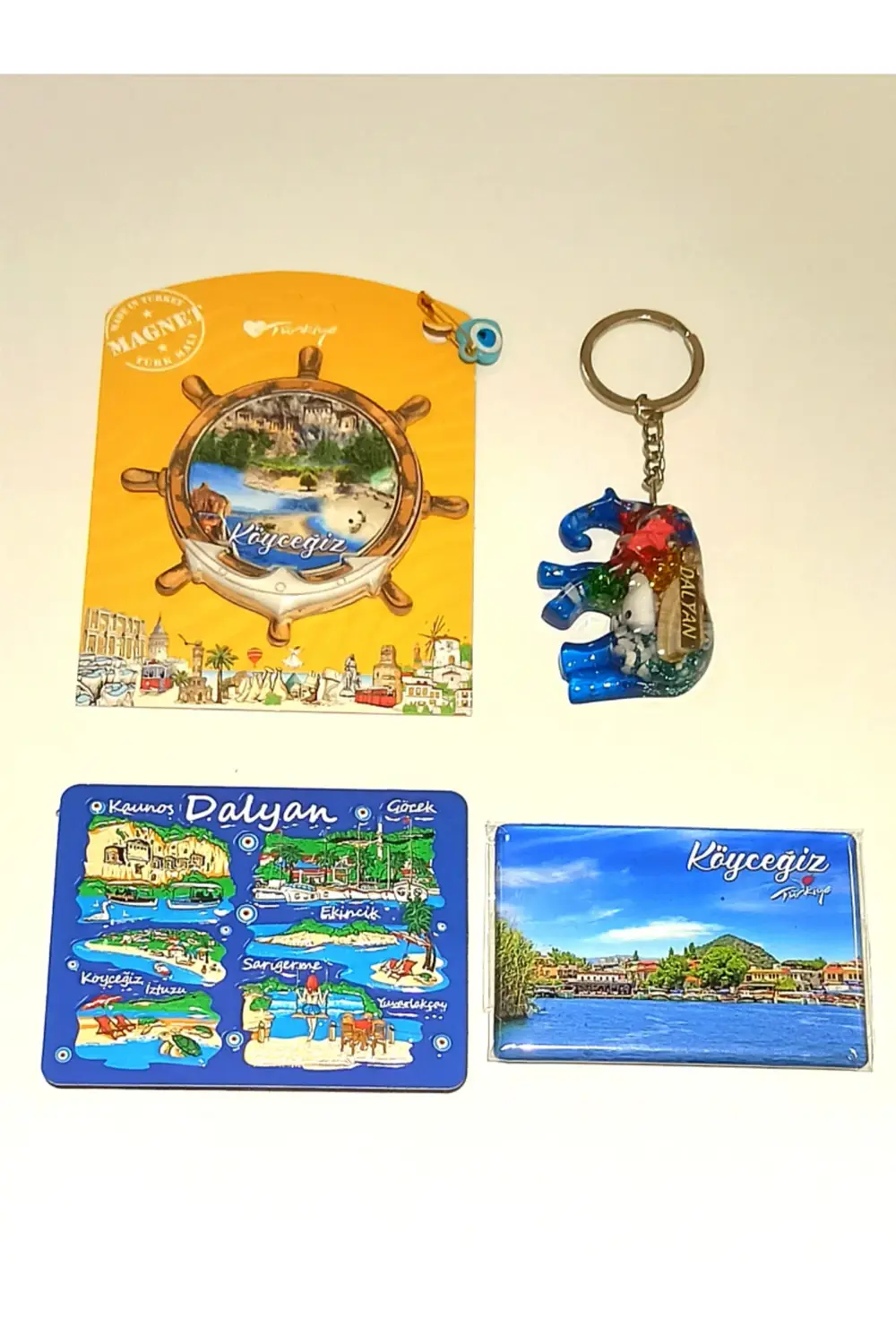 Farklı Model Desenli Renkli Kültürel Hediyelik