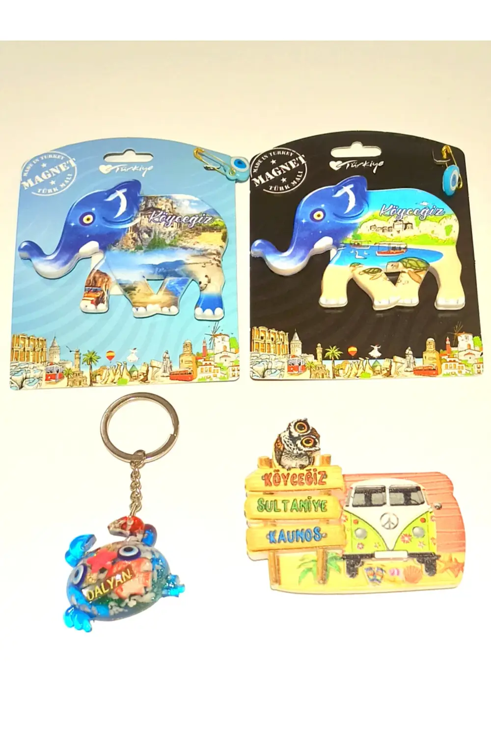 Farklı Model Desenli Renkli Kültürel Hediyelik