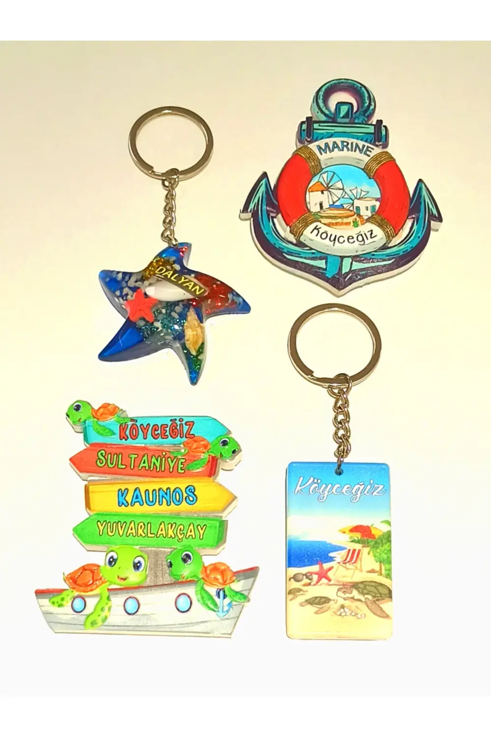 Farklı Model Desenli Renkli Kültürel Hediyelik