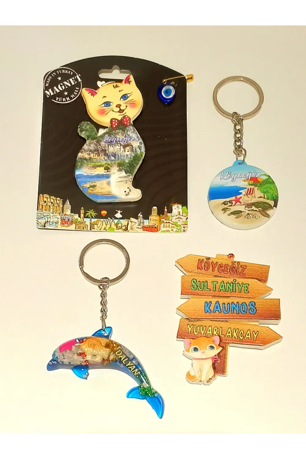 Farklı Model Desenli Renkli Kültürel Hediyelik