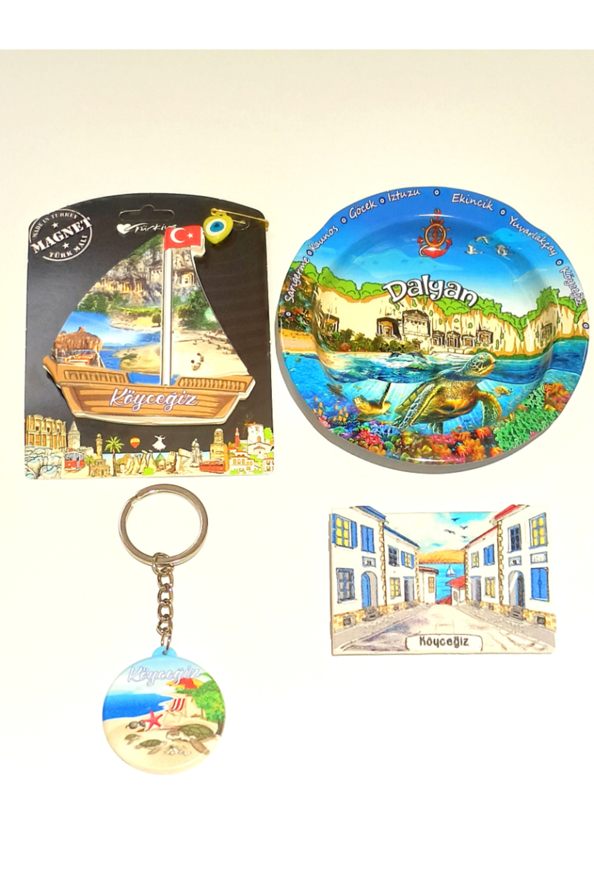 Monalisa Home Farklı Model Desenli Renkli Kültürel Hediyelik