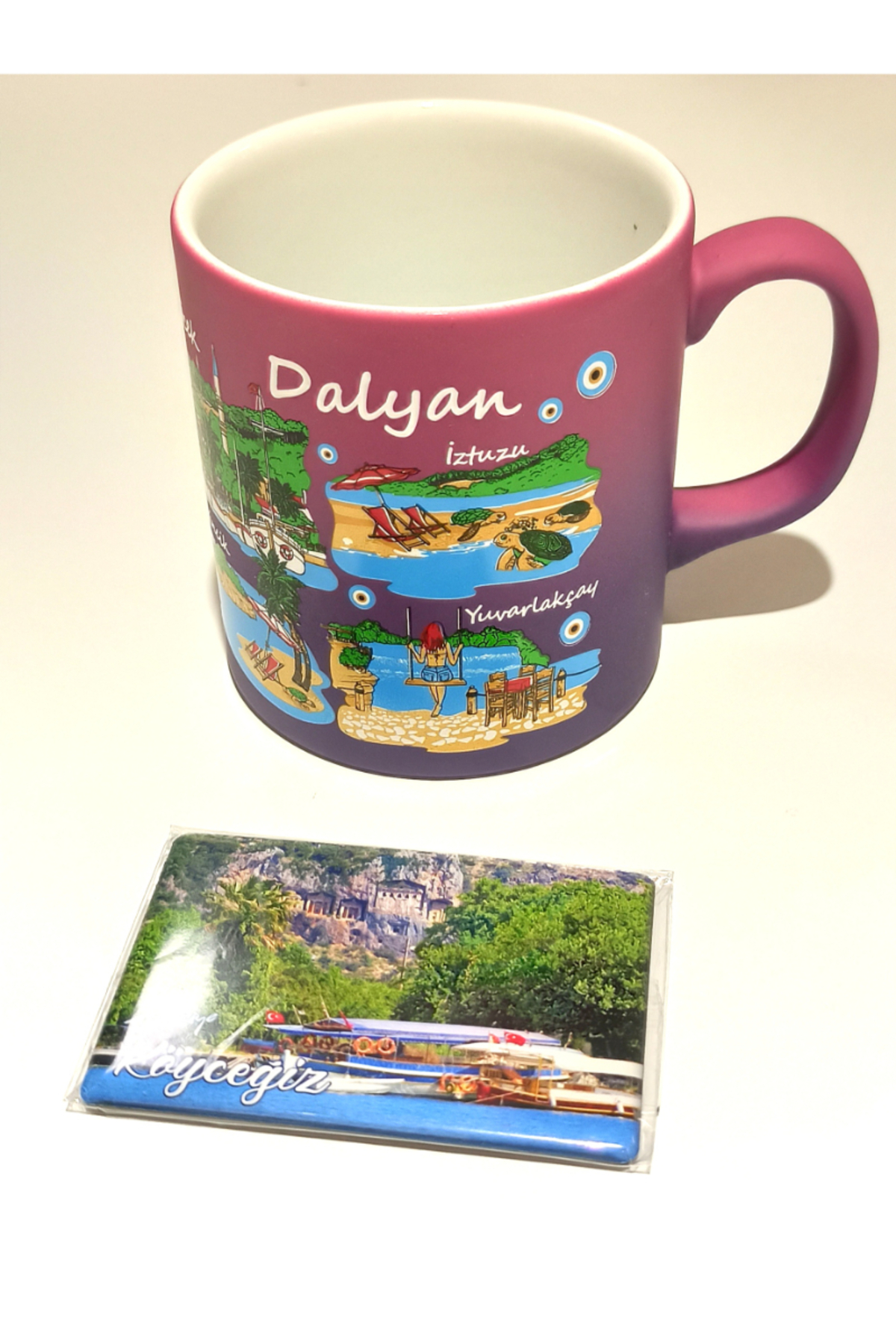 Monalisa Home Farkli Model Desenli Renkli Kültürel Hediyelik