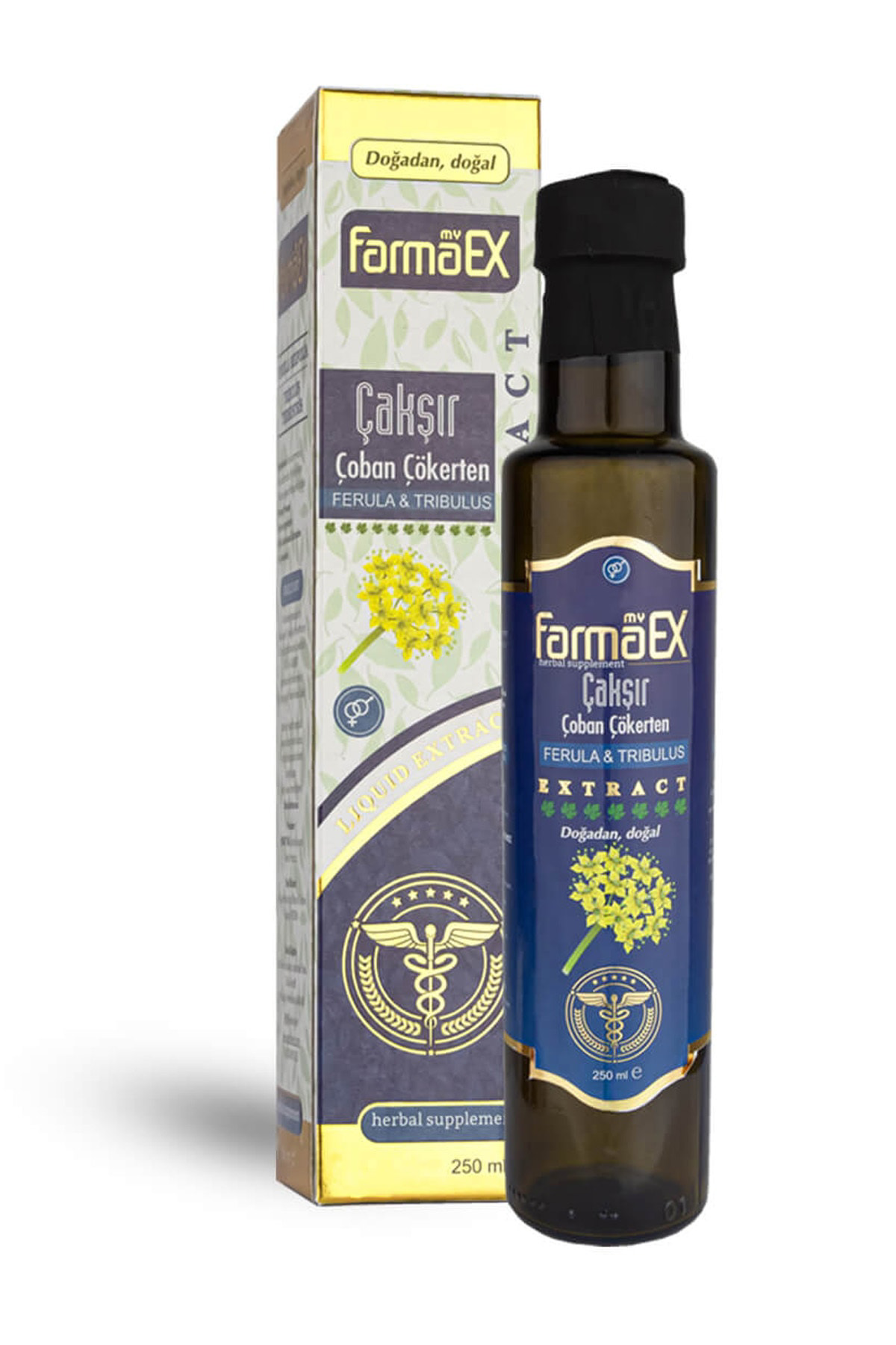 Farmaex Çakşır Ekstraktı 250 Ml. Çakşır Kökü Sıvı Ekstresi Çakşır