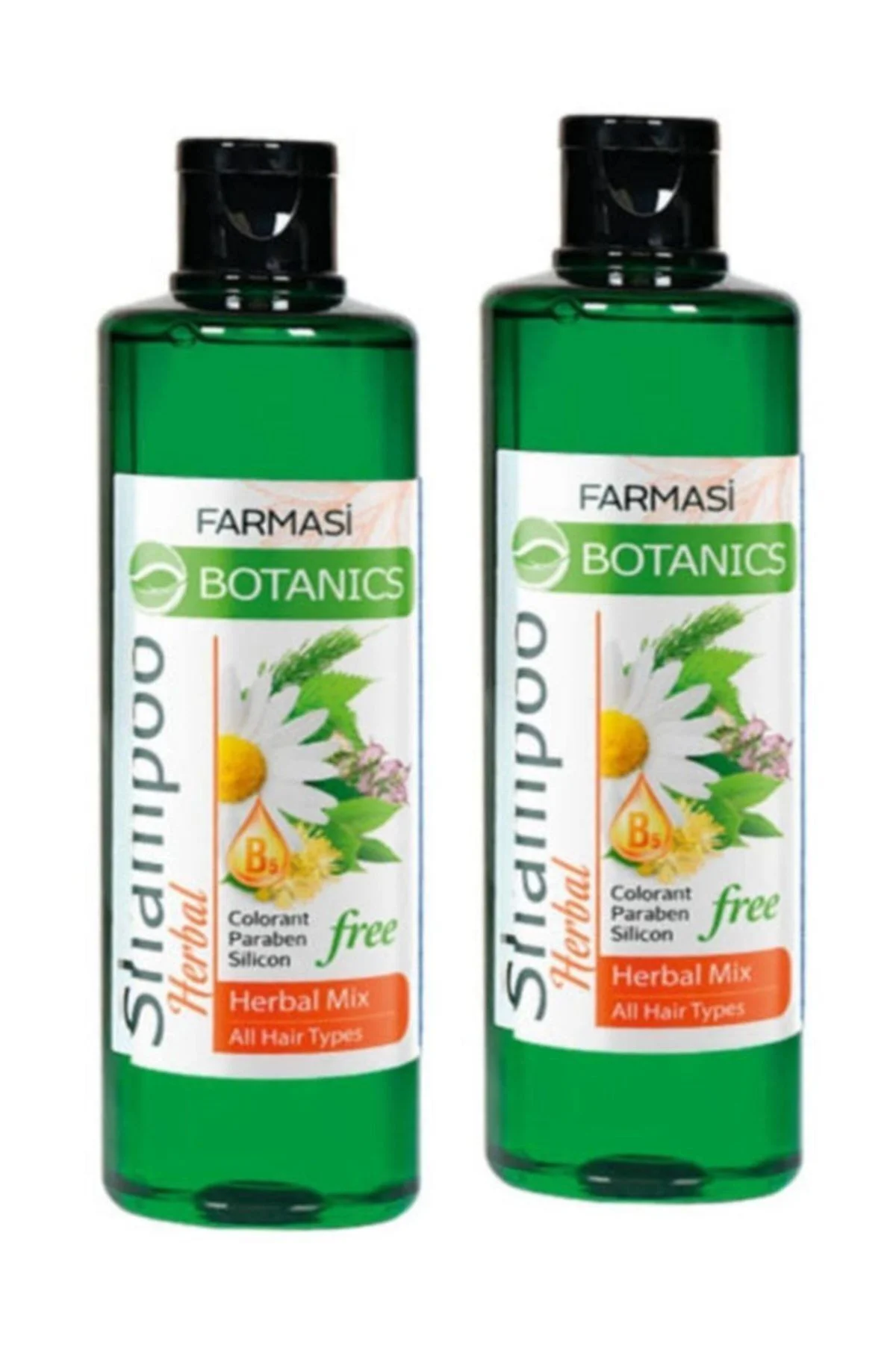 Farması Botanıcs Herbal Mıx Şampuan 500 ml X 2 Adet