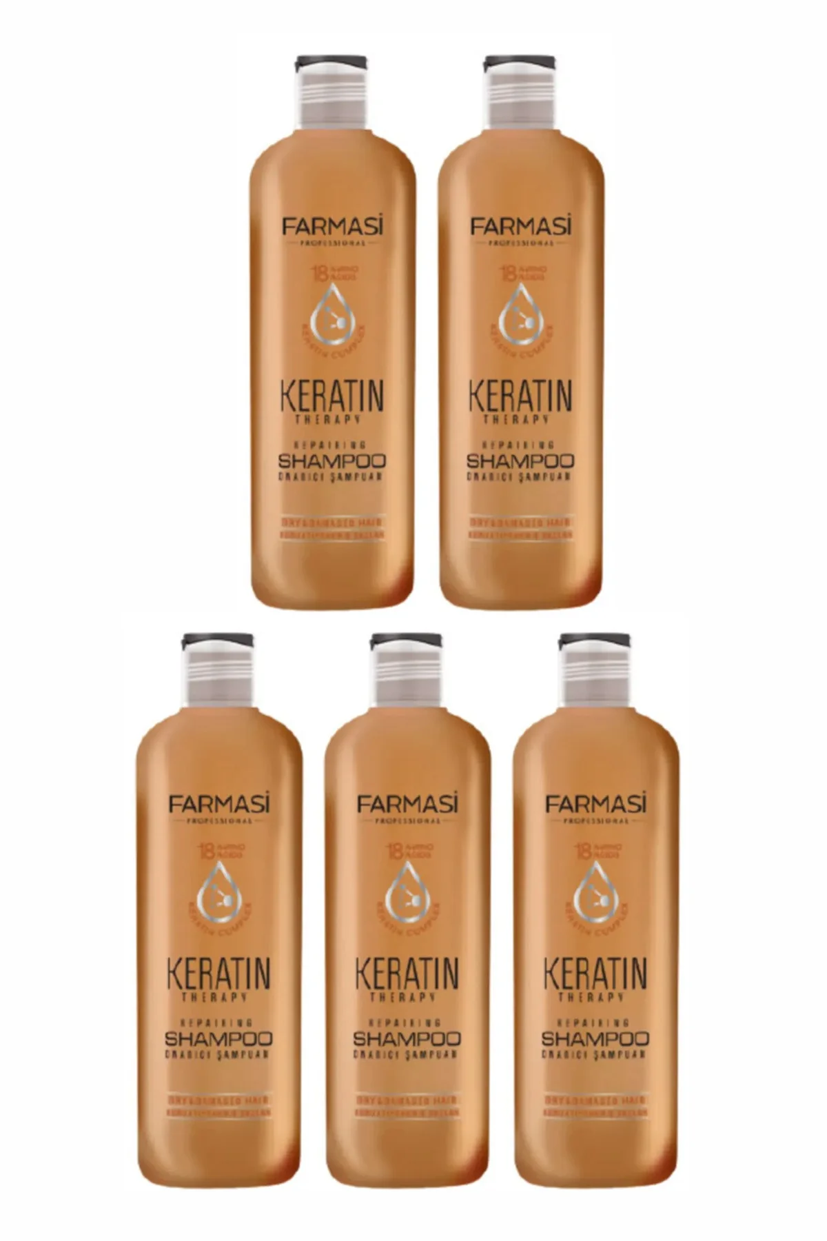 FARMASİ KERATİN THREAPY ONARICI ŞAMPUAN 5 adet