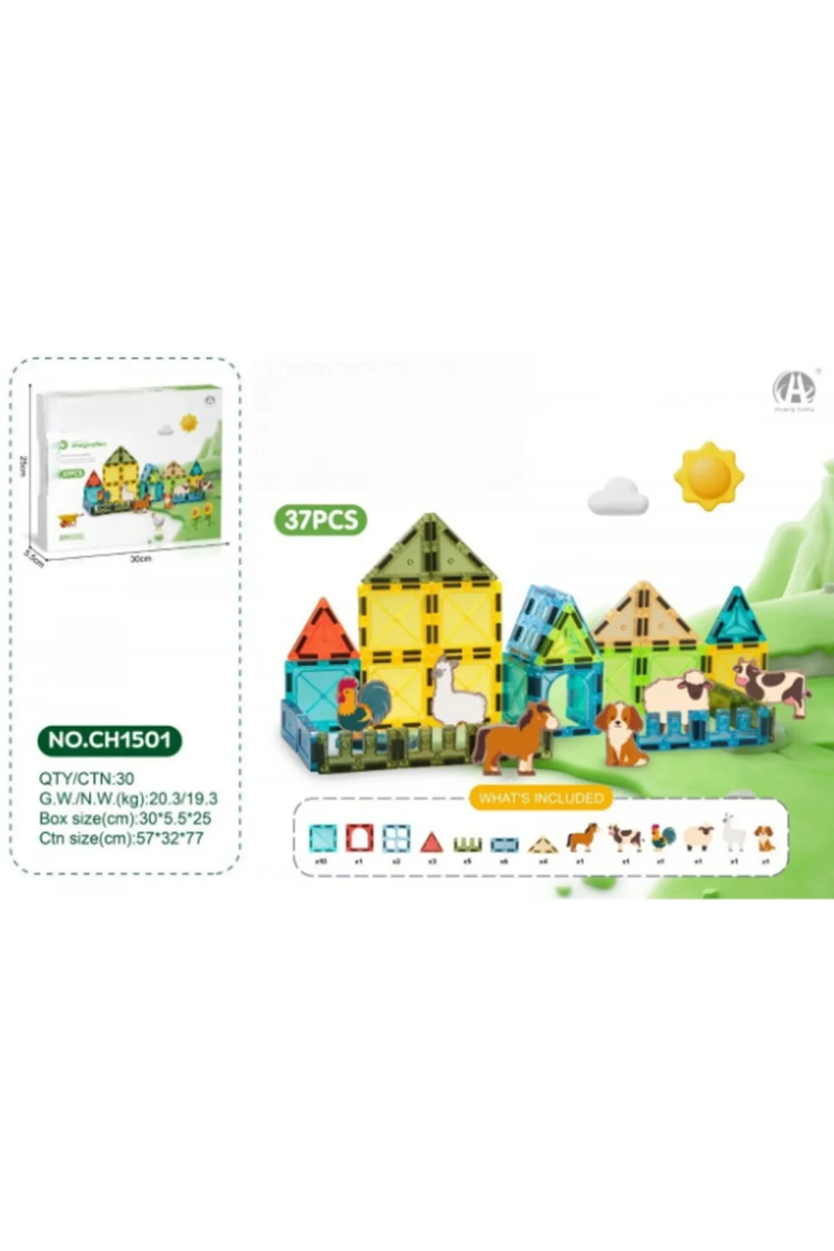 Farms Manyetik Çiftlik Seti 37 Parça