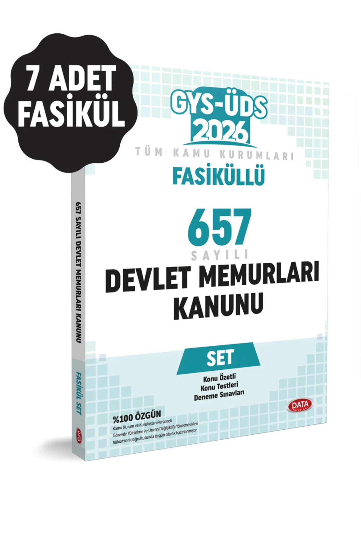 Fasiküllü 657 Sayılı Devlet Memurları Kanunu Set (Konu Özetli Sorular 7 Fasikül) Fasiküllü 657 Sayılı Devlet Memurları Kanunu Set (Konu Özetli Sorular 7 Fasikül)