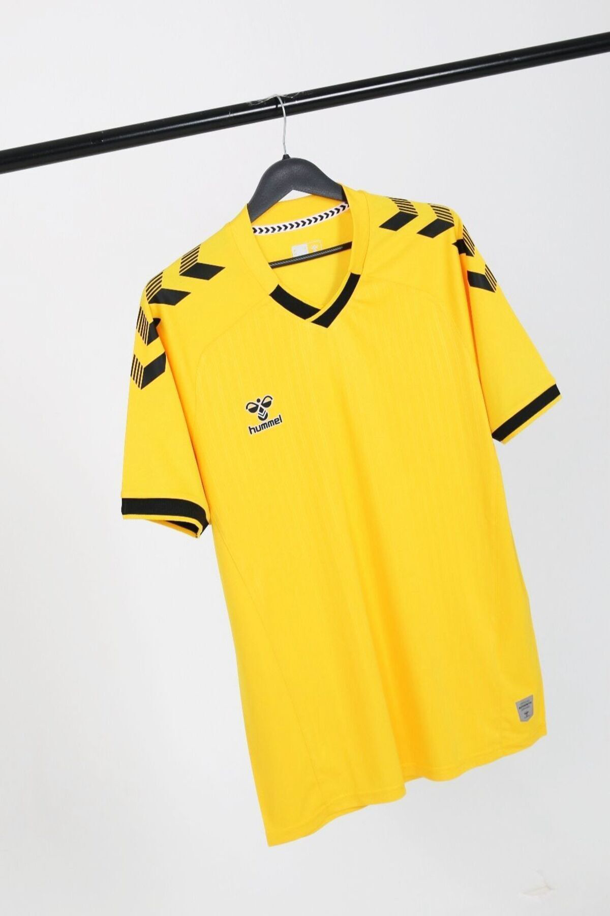 Hummel Fast Basic Futbol Forması Tek Üst (İsim Ve Numara Yazılır)-Sarı -