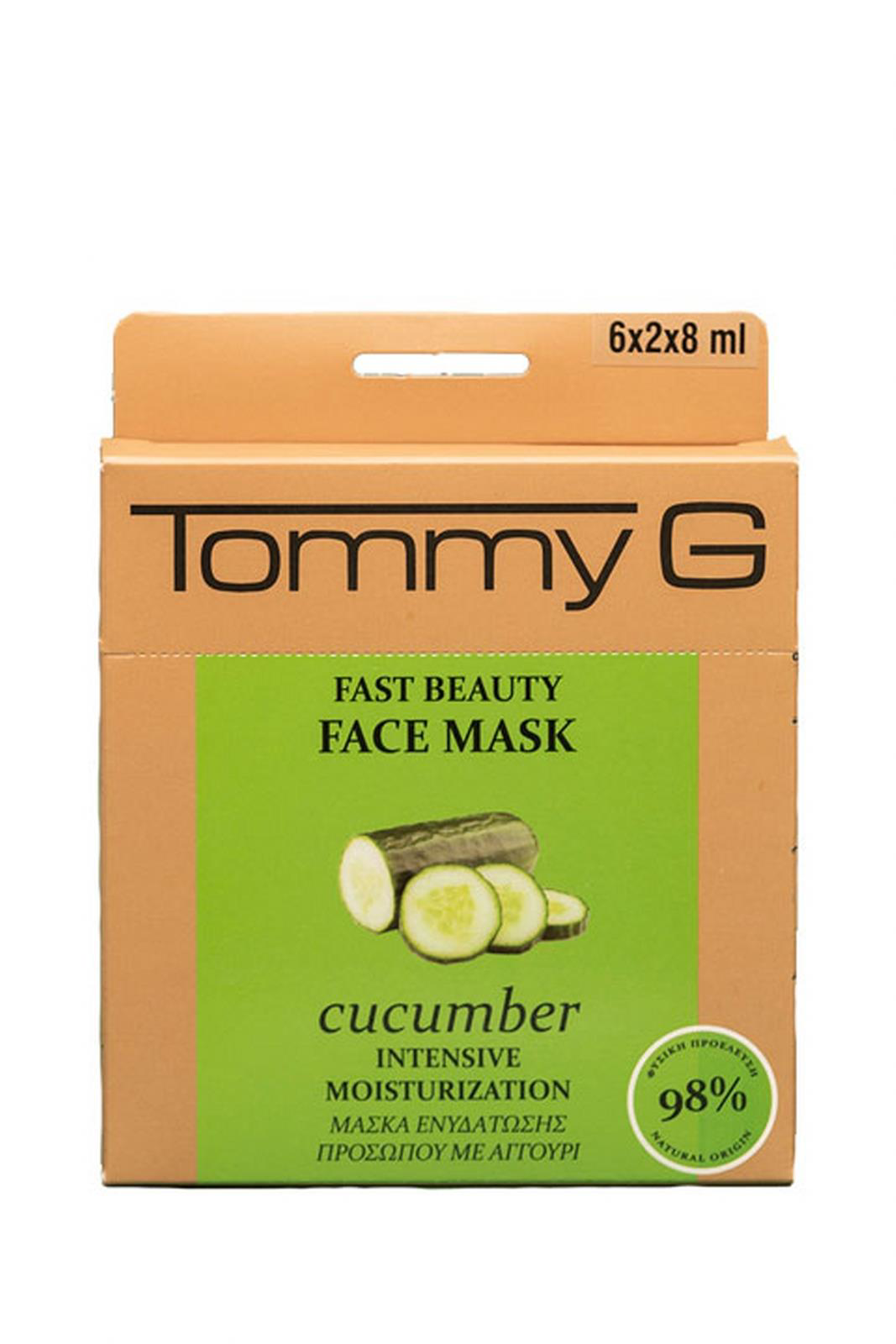 Tommy G Fast Beauty F.Mask Cucumber Tg Box - Salatalik Hizli Güzellik Mas Tommy G Fast Beauty F.Mask Cucumber Tg Box - Salatalik Hizli Güzellik Mas