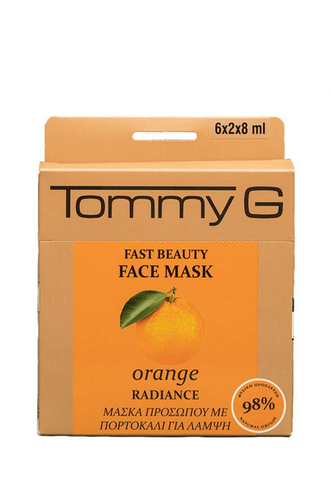 Tommy G Fast Beauty F.Mask Orange Tg Box - Hizli Güzellik Maskesi Turuncu Tommy G Fast Beauty F.Mask Orange Tg Box - Hizli Güzellik Maskesi Turuncu