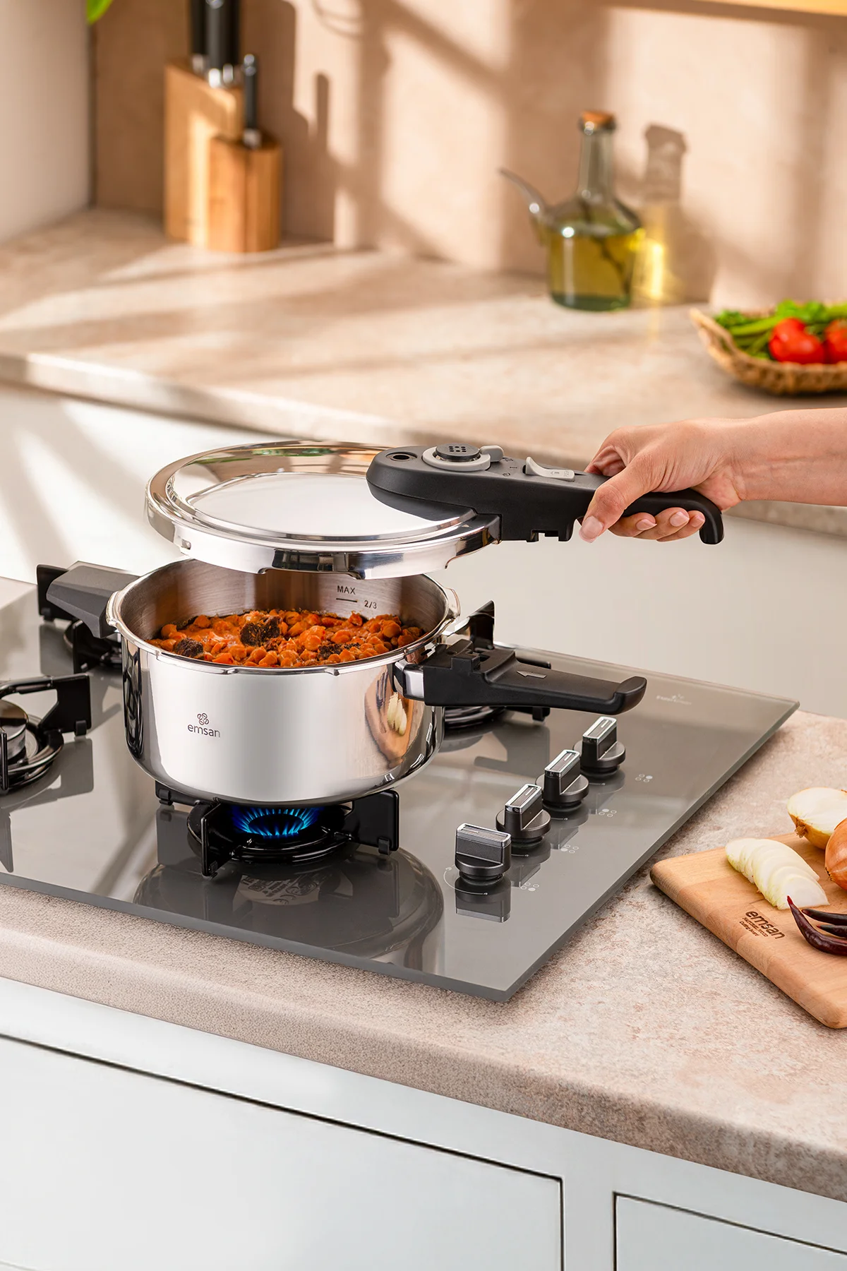 Fast Cooker Çift Emniyetli Düdüklü Tencere 4 Lt
