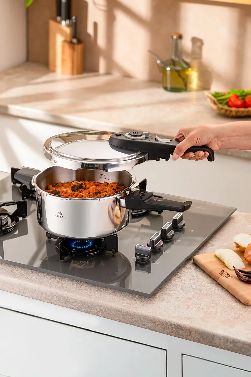 Fast Cooker Çift Emniyetli Düdüklü Tencere 4 Lt