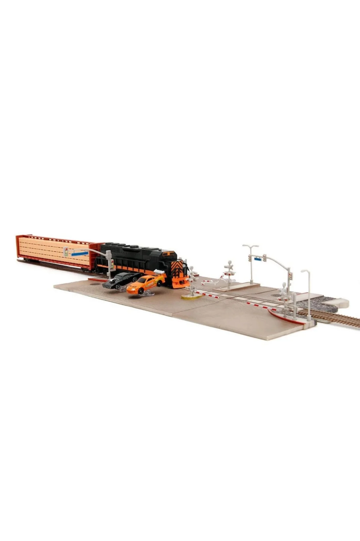 Fast & Furious Nano Train Scene Diorama