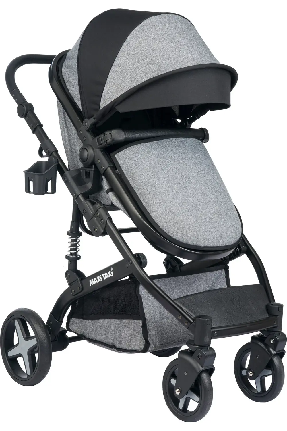 Fast Pro Alüminyum Travel Sistem Bebek Arabası - Cotton Grey