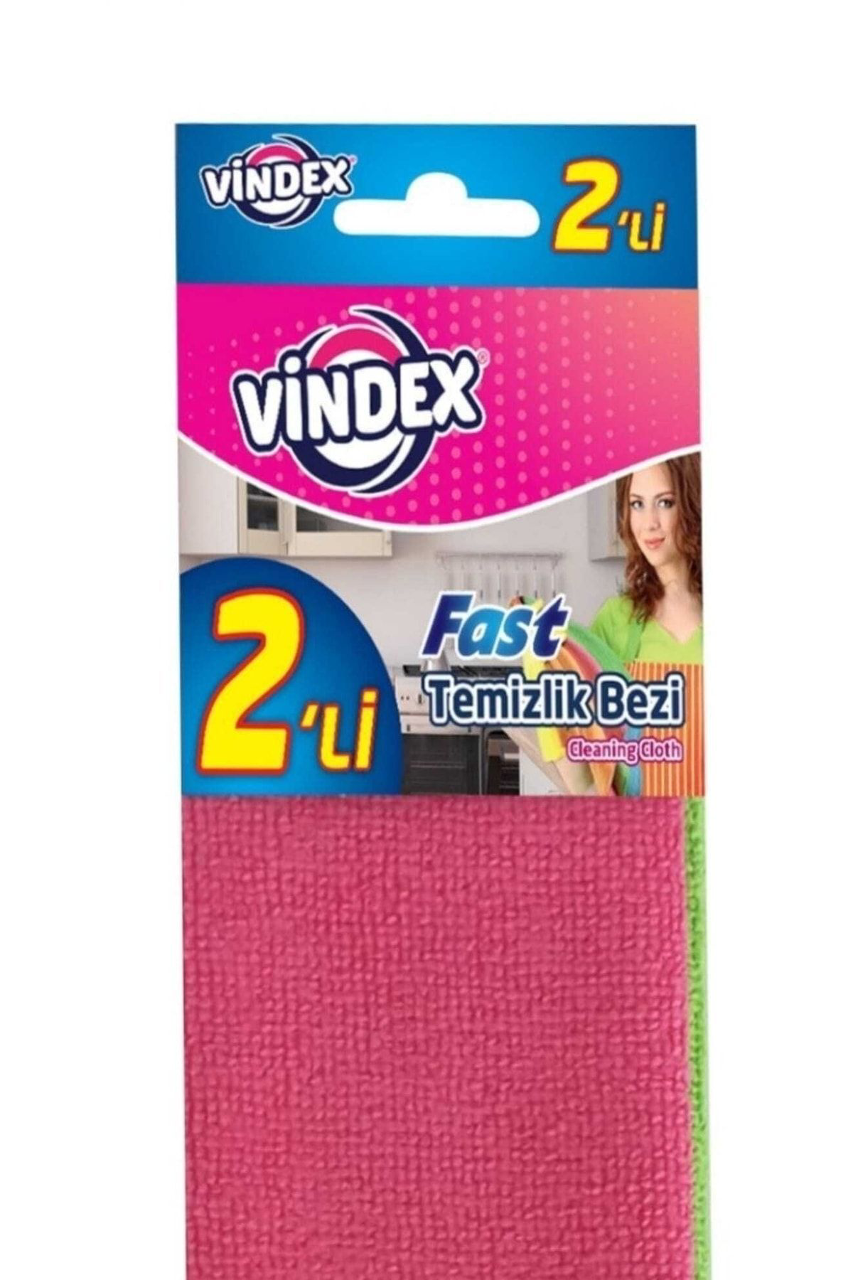 Eflamel Desing Fast Vindex Fast Mikrofiber Bez 2'Li Açık