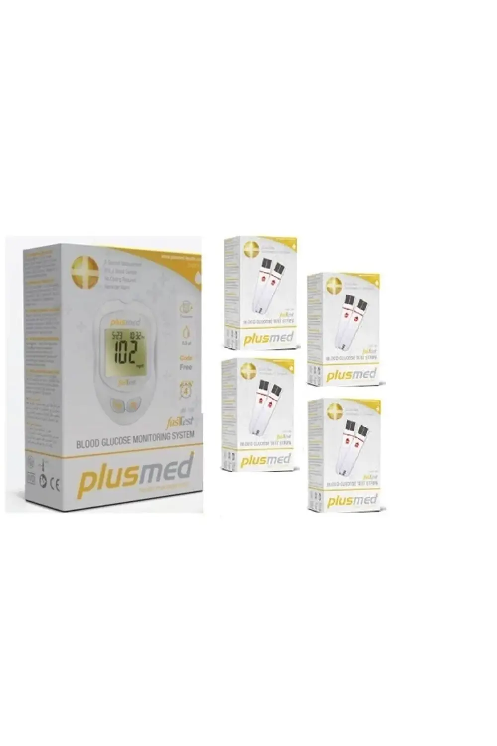 Fasttest Seker Ölçüm Cihazı 4 Kutu Strip (200 ADET)