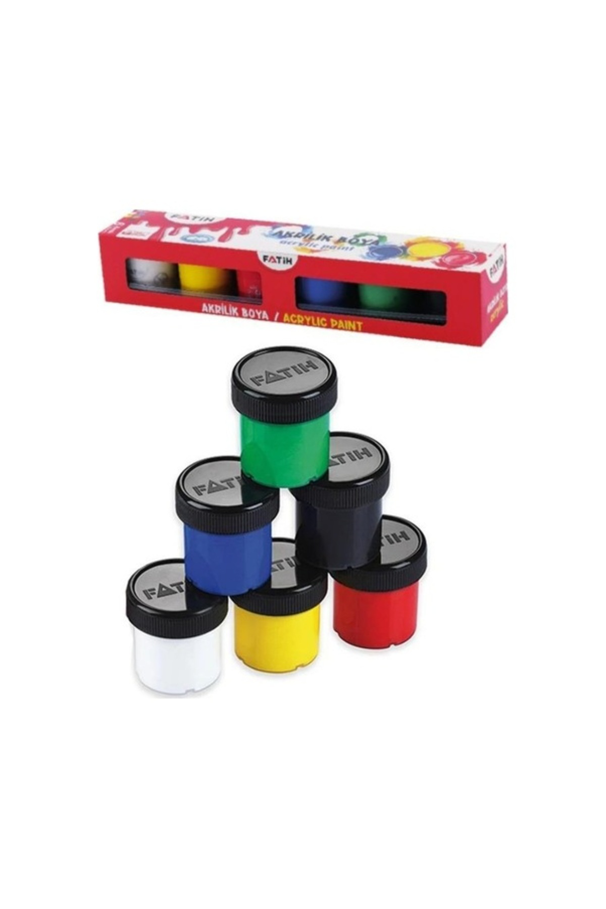 Fatih Fatih 6 Li Akrilik Boya 6*25 Ml
