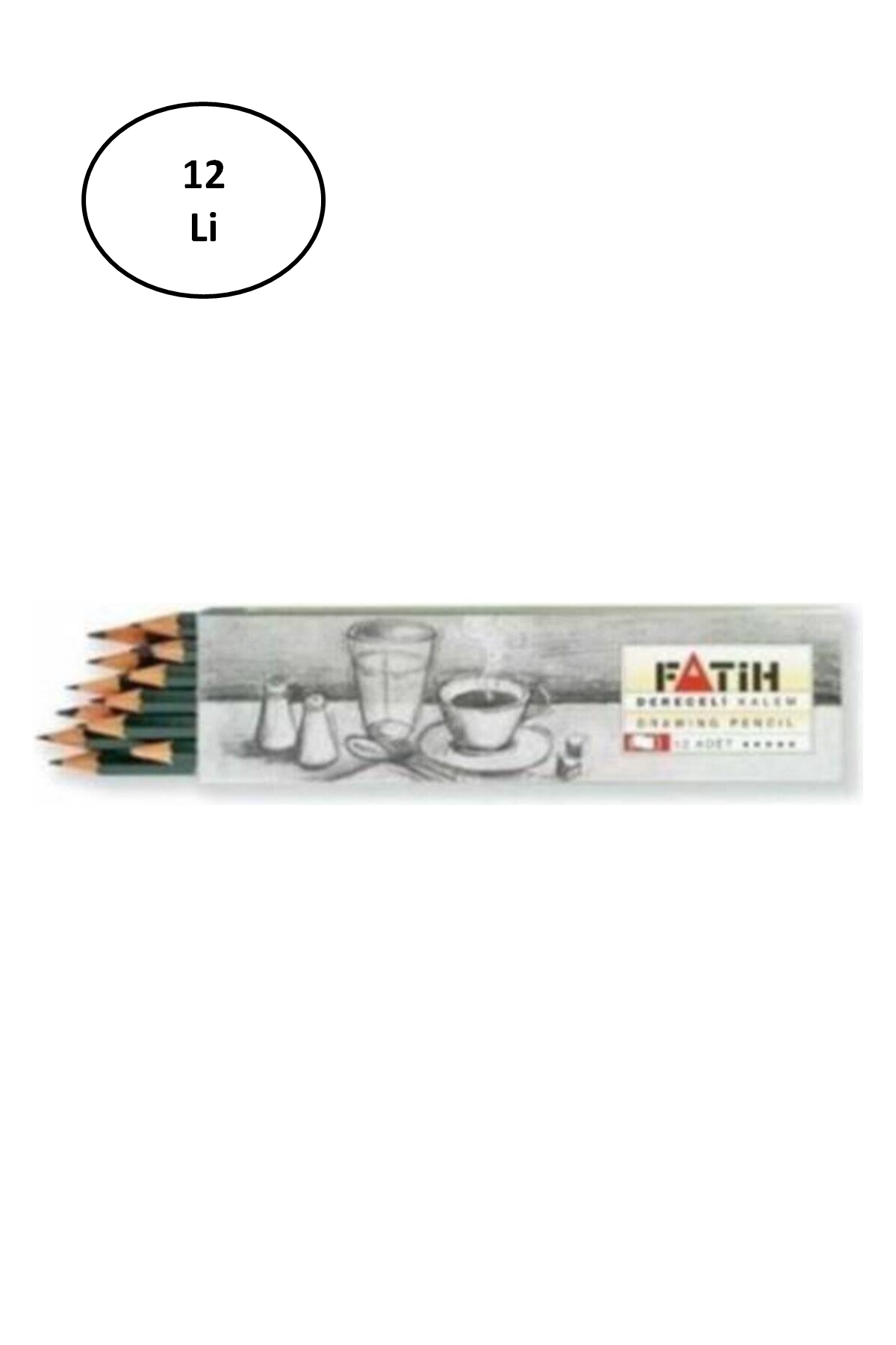 Just Cheap Store Fatih Dereceli Kalem 3B 12'Li