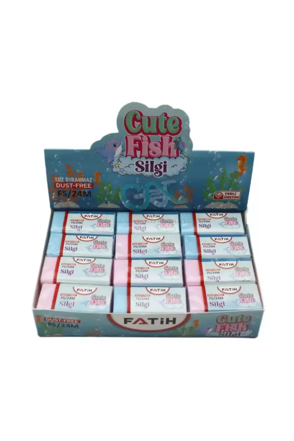Fatih Silgi Cute Fısh Pvc Soft FS24
