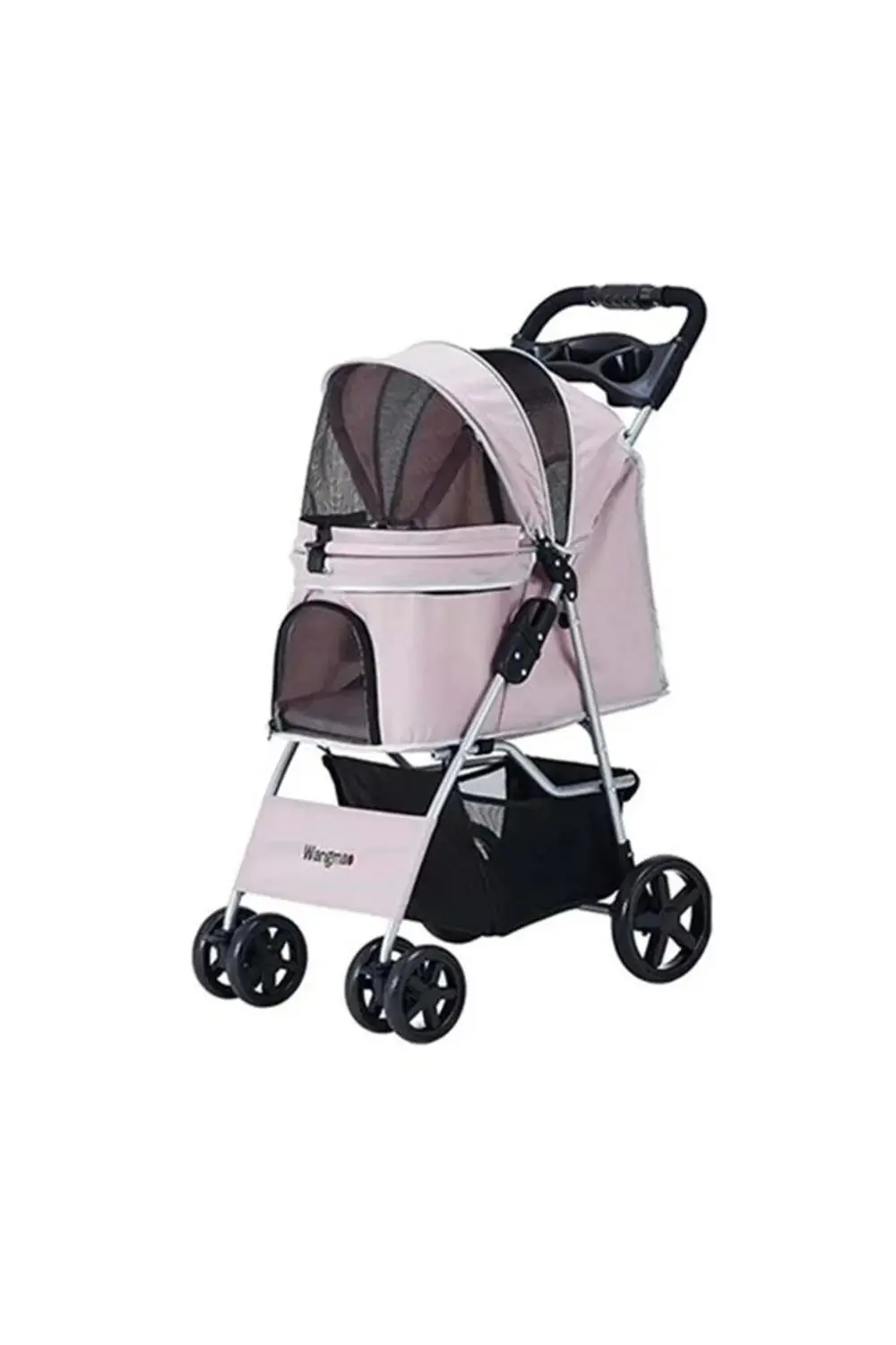 Favorite Kedi Ve Köpek Gezdirme Arabası Pembe 46x78x99 Cm