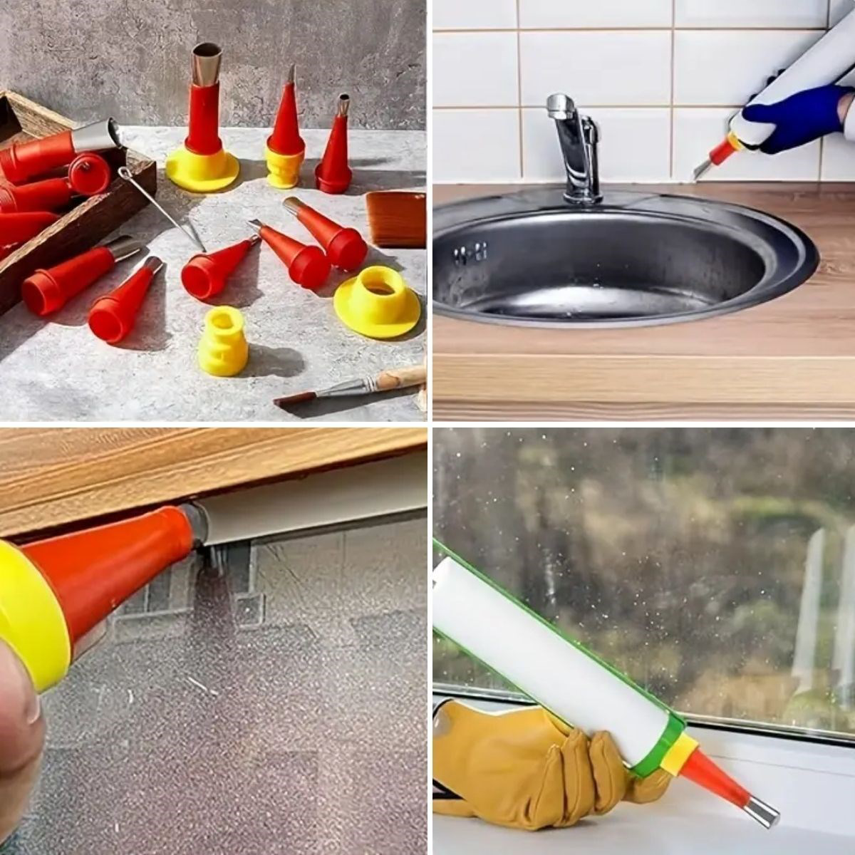 Woody Sofia Fayans Derz 30 Parça Silikon Kalafat Mastik Alet Seti Mastik Ucu Woody Sofia Fayans Derz 30 Parça Silikon Kalafat Mastik Alet Seti Mastik Ucu