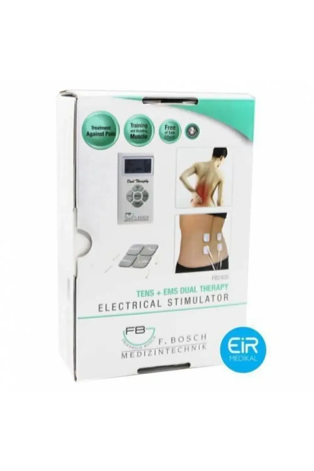 Fb 2405 Tens + Ems Ikili Terapi Elektriksel Stimülatör