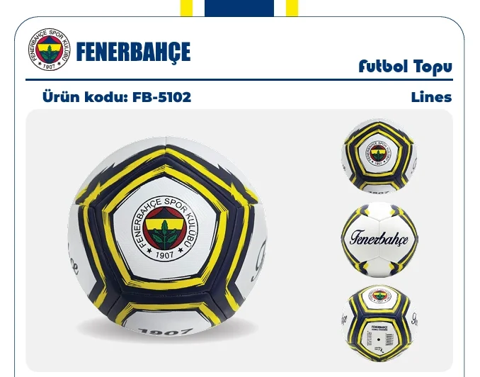 FB-5102 FENERBAHÇE FUTBOL TOPU LİNES-CNT