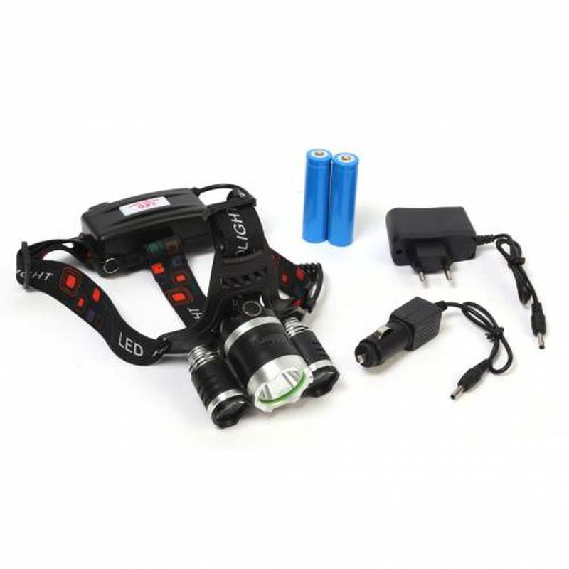 F.B.I BR-5000 T6 5000 LM 3xCree XML-T6+2R5 LED Kafa Feneri F.B.I BR-5000 T6 5000 LM 3xCree XML-T6+2R5 LED Kafa Feneri