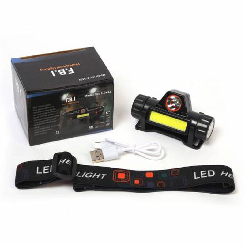 F.B.I F-3434 Şarjlı Mıknatıslı Kafa Feneri F.B.I F-3434 Şarjlı Mıknatıslı Kafa Feneri