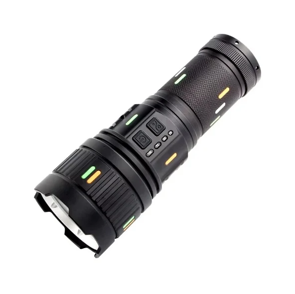 F.b.ı Pro F-3001 Alüminyum Tg Led Güç Göstergeli Type-c Şarjlı El Feneri 100 W F.b.ı Pro F-3001 Alüminyum Tg Led Güç Göstergeli Type-c Şarjlı El Feneri 100 W